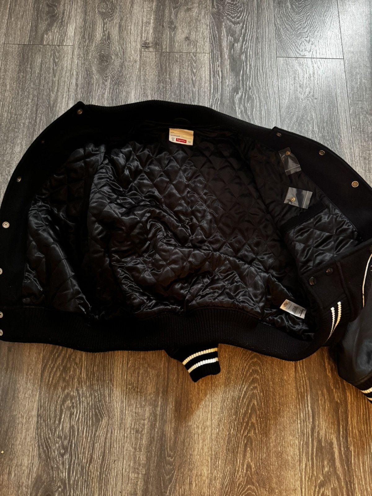 Supreme SUPREME TIGER VARSITY JACKET FW23 Size US M / EU 48-50 / 2 - 2 Thumbnail