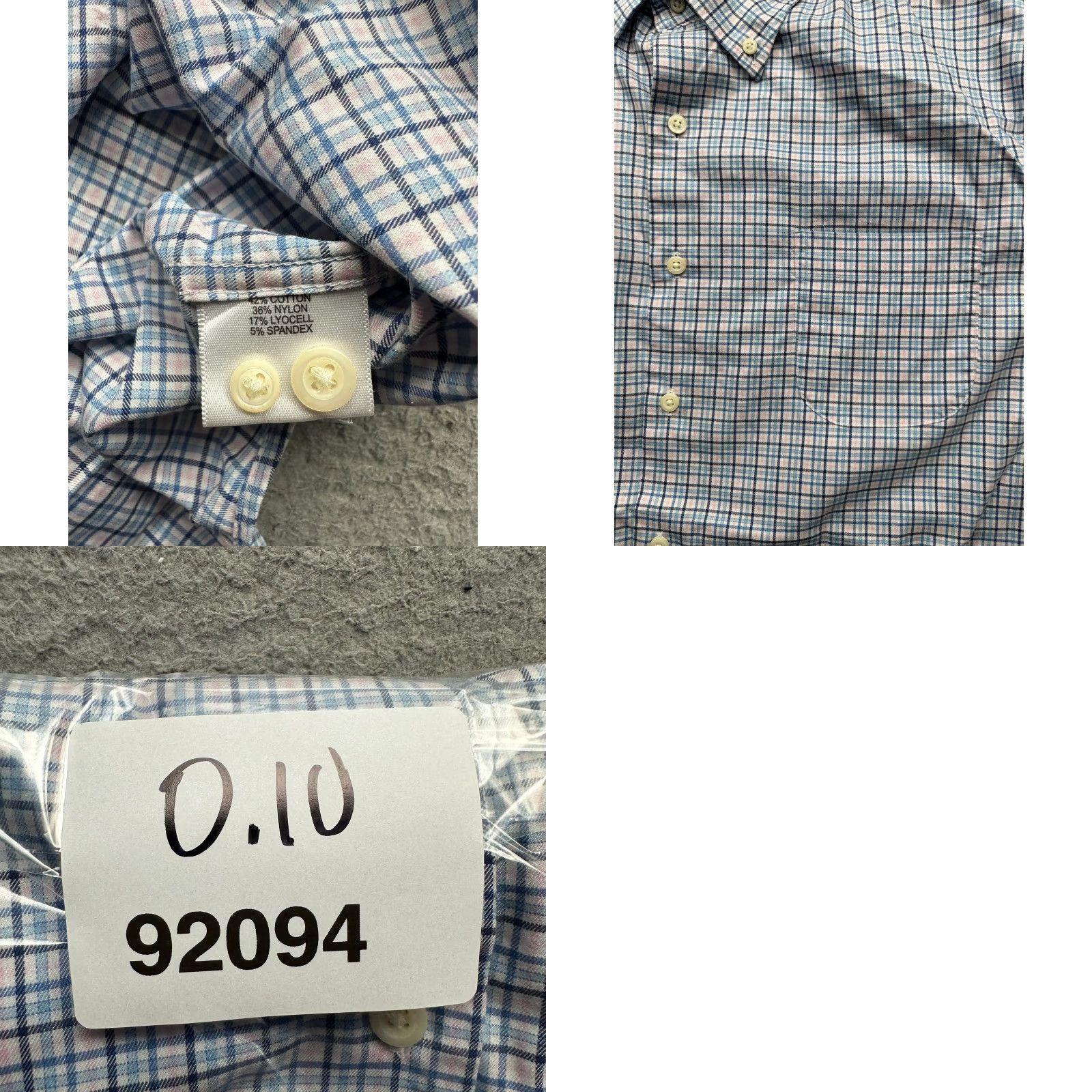 Peter Millar Peter Millar Crown Eddings Sport Button-Down Plaid Shirt Mens 2XL Long Sleeve Blue Pink Casual Formal Travel Mens Size US XXL / EU 58 / 5 - 8 Thumbnail