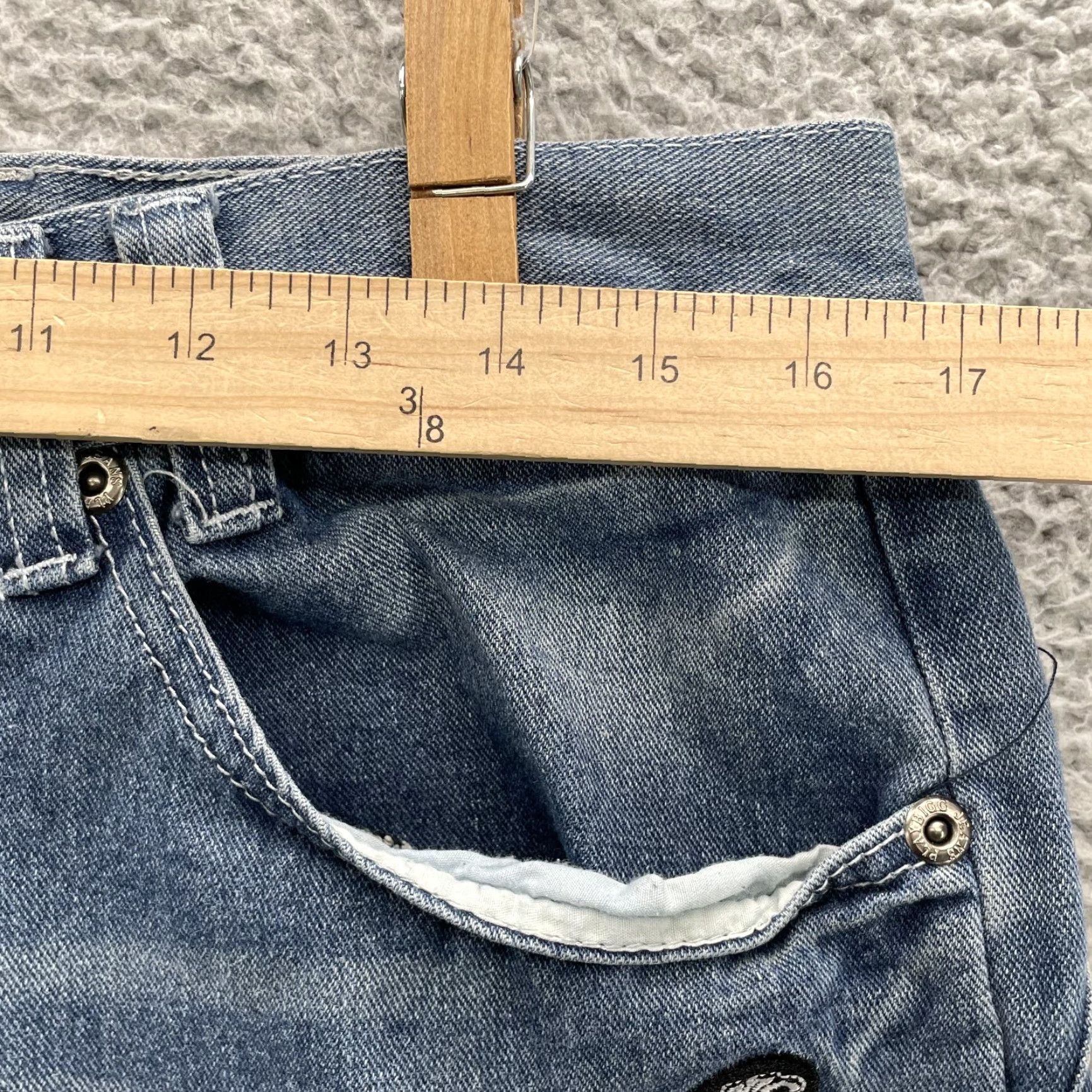 Vintage VINTAGE Ekko Play Big Jeans Mens 33x30* Baggy Y2k 90's Skater Streetwear Hip-Hop Size US 33 - 3 Thumbnail