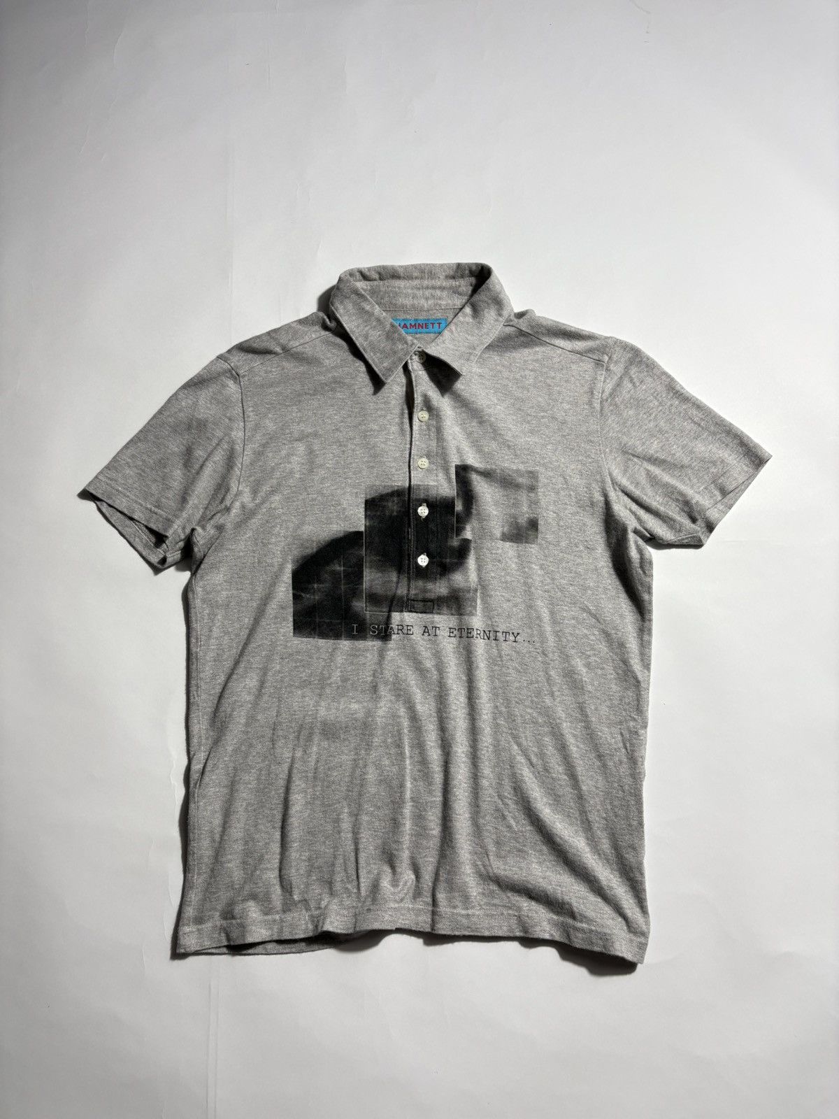 Katharine Hamnett London Y2K KATHARINE HAMNETT LONDON GRAPHIC EYES LOGO POLO SHIRT Size M / US 6-8 / IT 42-44 - 1 Thumbnail