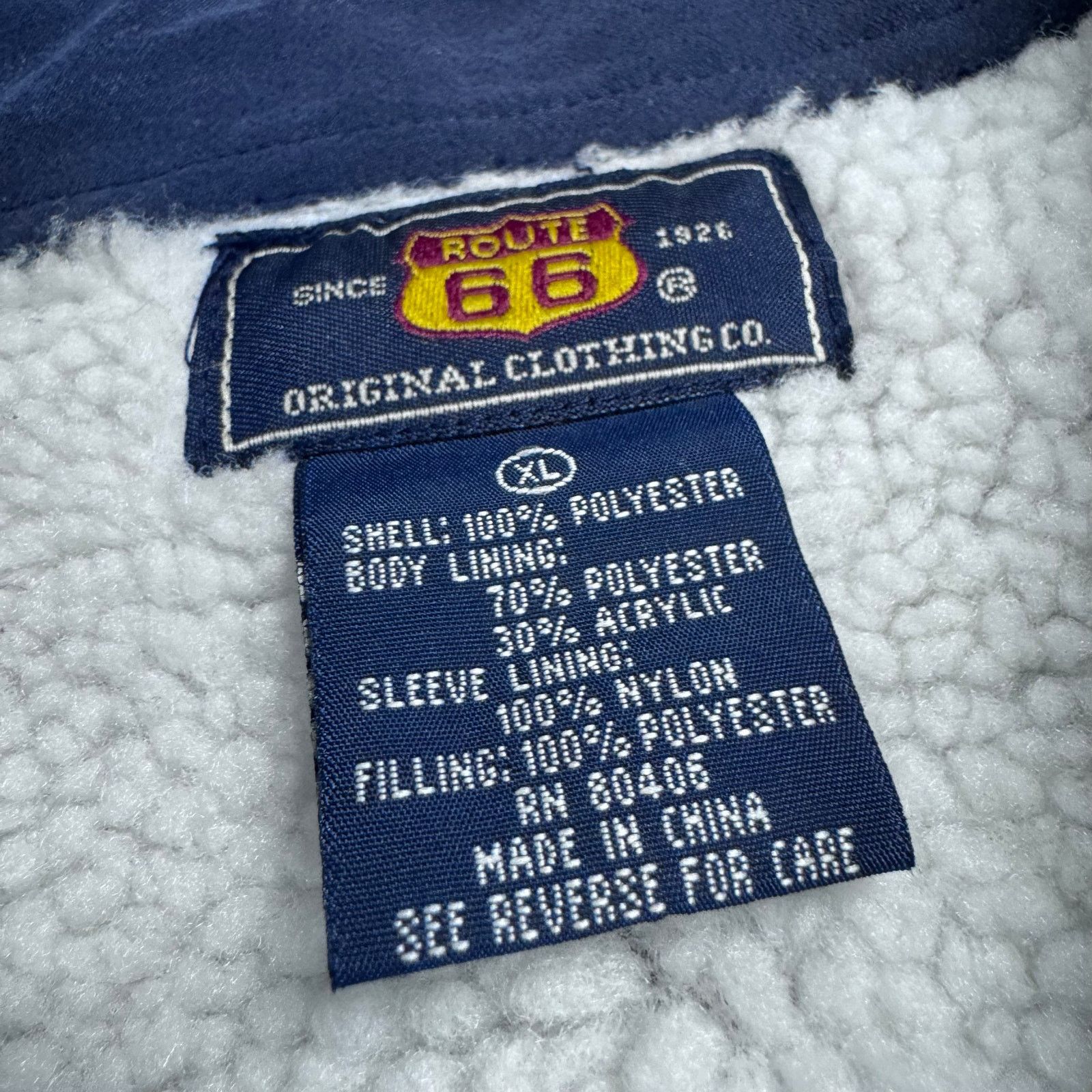 Vintage Vintage 90s Navy Barn Chore Coat jacket Sherpa Lined Size US XL / EU 56 / 4 - 8 Thumbnail