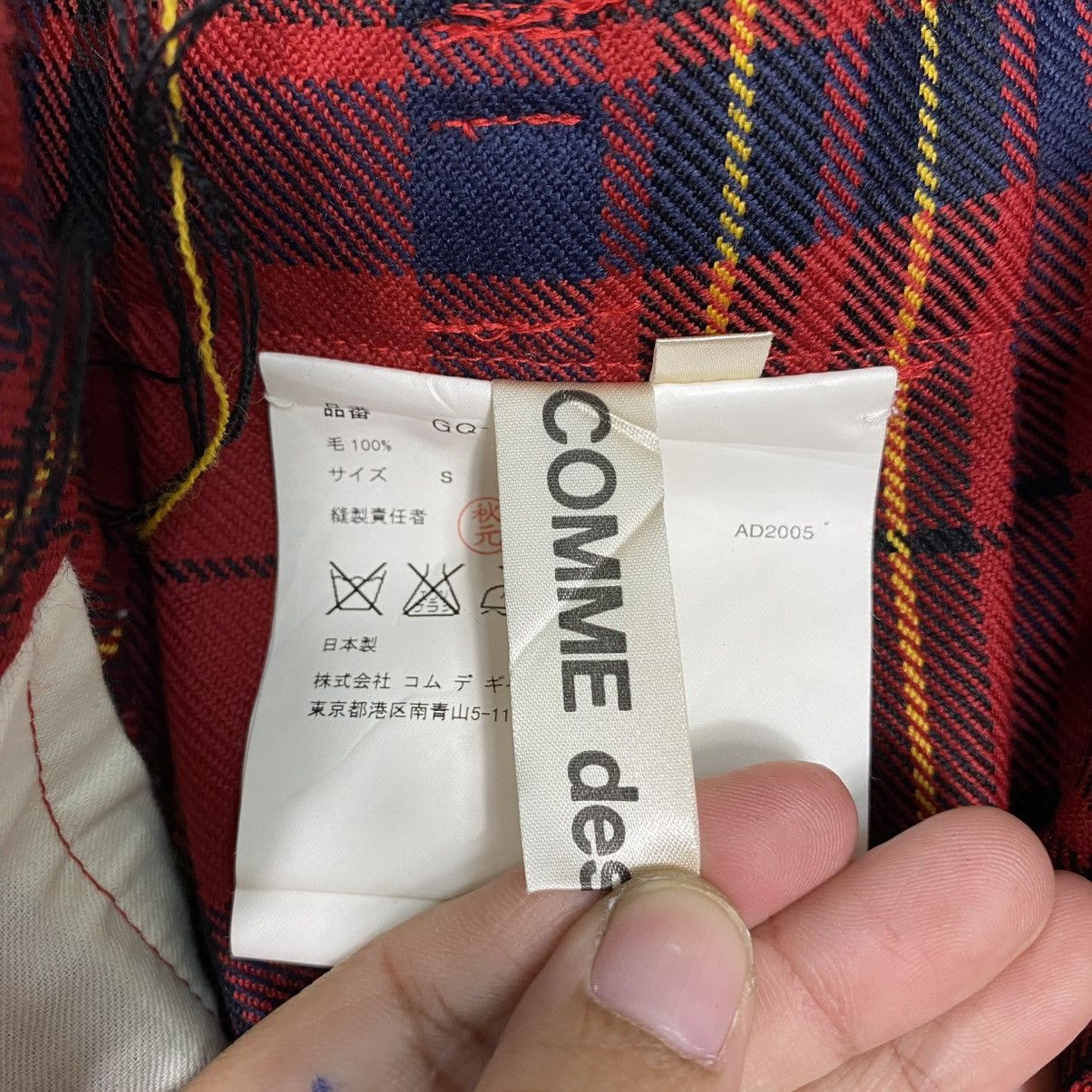 Comme des Garcons 🔥AD2005 Vintage Harem Pants Comme Des Garcons Plaid Tartan Size US 28 / EU 44 - 17 Thumbnail