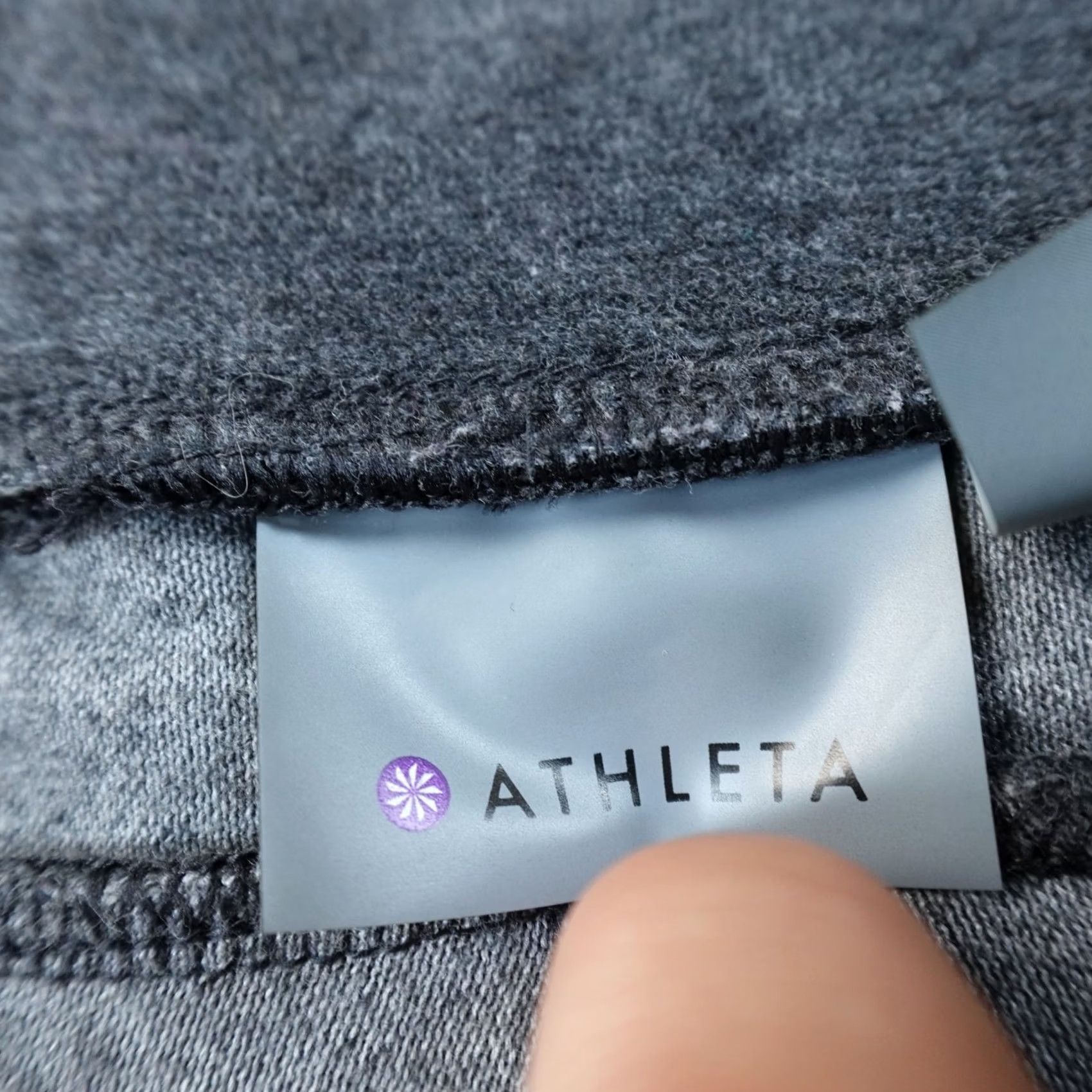 Athleta Athleta Pants Womens L Gray Velour Pull On High Rise Jogger Sweatpants Size 36" / US 14 / IT 50 - 6 Thumbnail