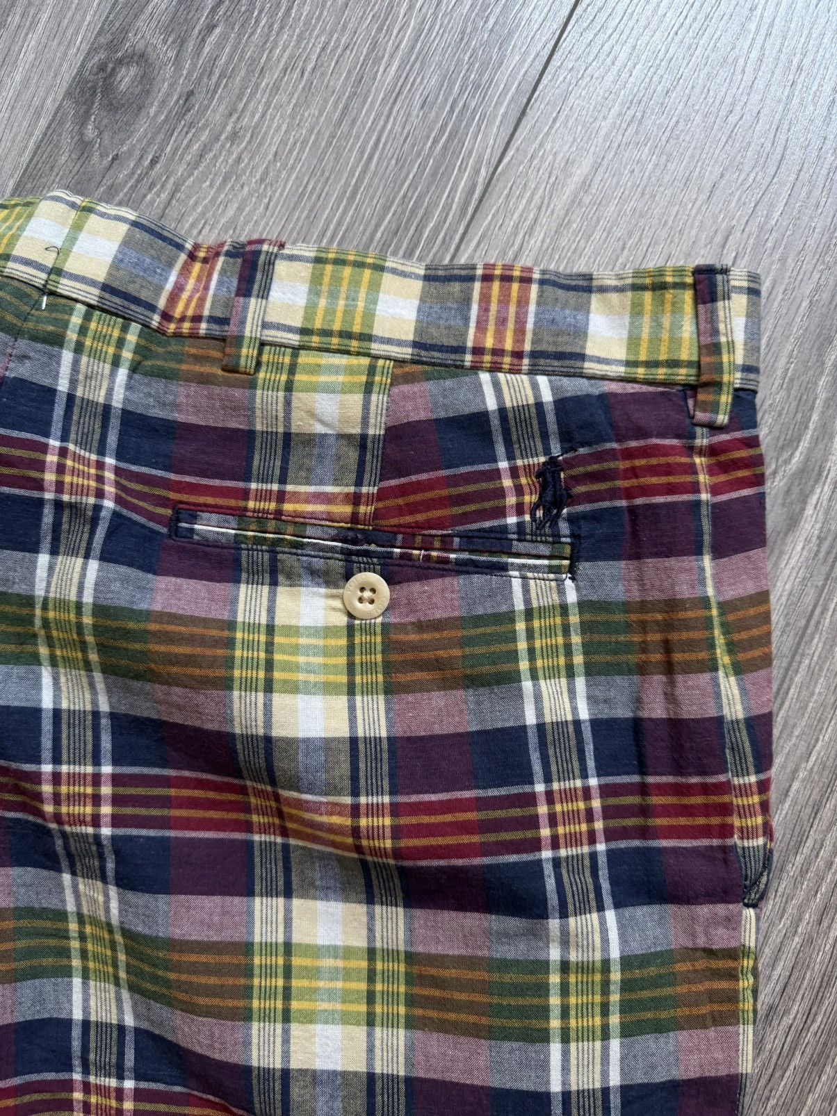 Polo Ralph Lauren Polo Ralph Lauren plaid checkered Madras Shorts 34 Size US 34 / EU 50 - 5 Thumbnail