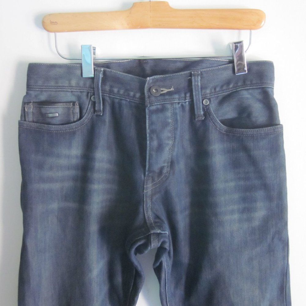Levi's Levis 514 Slim Straight 30 X 30 Button Fly - Leather Trim o Size US 30 / EU 46 - 7 Thumbnail