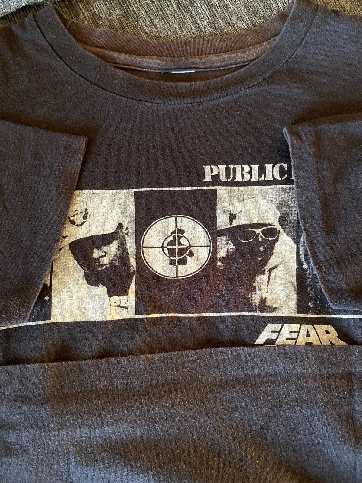 Rap Tees Public Enemy 90s vintage t-shirt “Fear of a black planet” Size US XL / EU 56 / 4 - 5 Thumbnail
