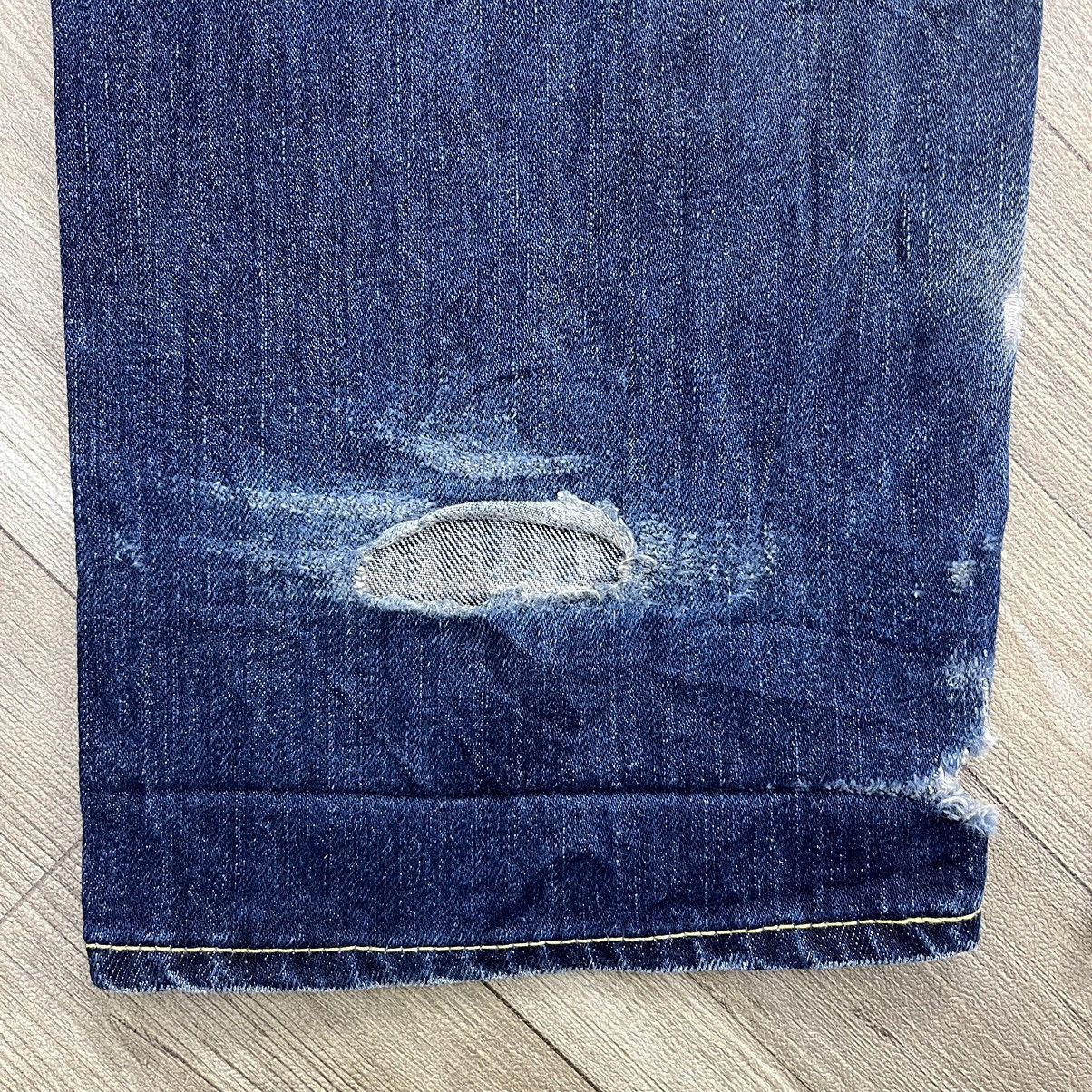 Hysteric Glamour × Japanese Brand Cune Japan By Hironori Yasuda Rabbits Daicock Printed Jeans Size US 34 / EU 50 - 8 Thumbnail