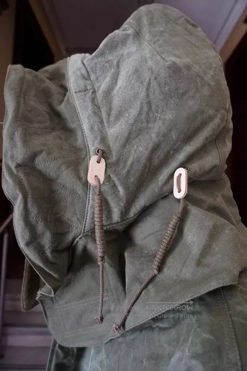 READYMADE Ready Made size F Green Cut Fishtail Parka, Army Green Shor Size US M / EU 48-50 / 2 - 5 Thumbnail