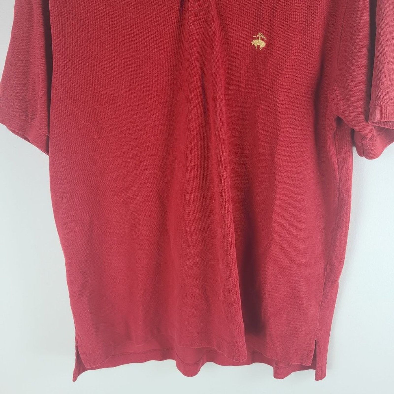 Brooks Brothers Brooks Brothers Performance Knit Polo Shirt Short Sleeve Size US L / EU 52-54 / 3 - 5 Thumbnail