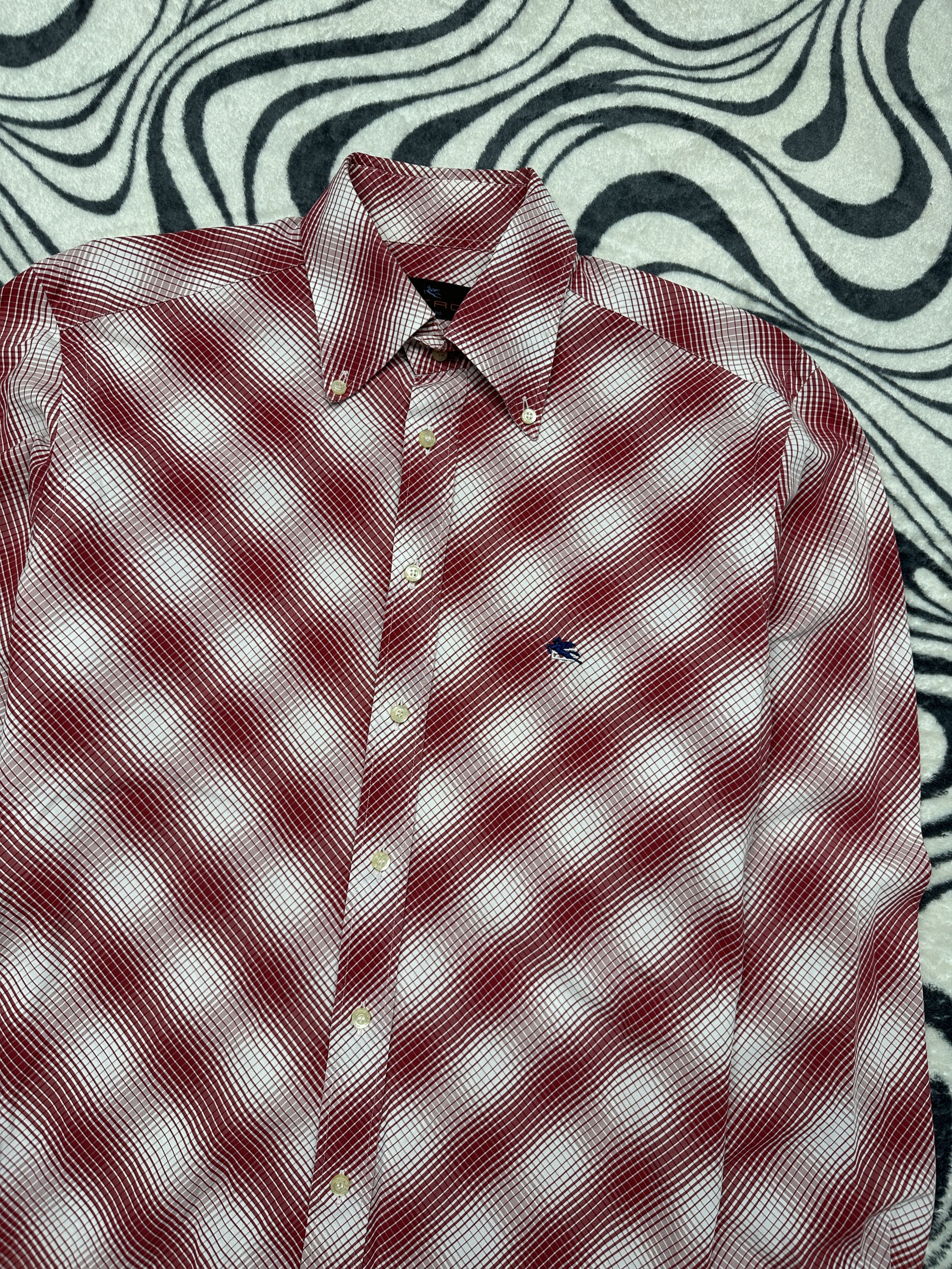 Etro Etro Mens Long Sleeve Shirt Size US M / EU 48-50 / 2 - 2 Thumbnail