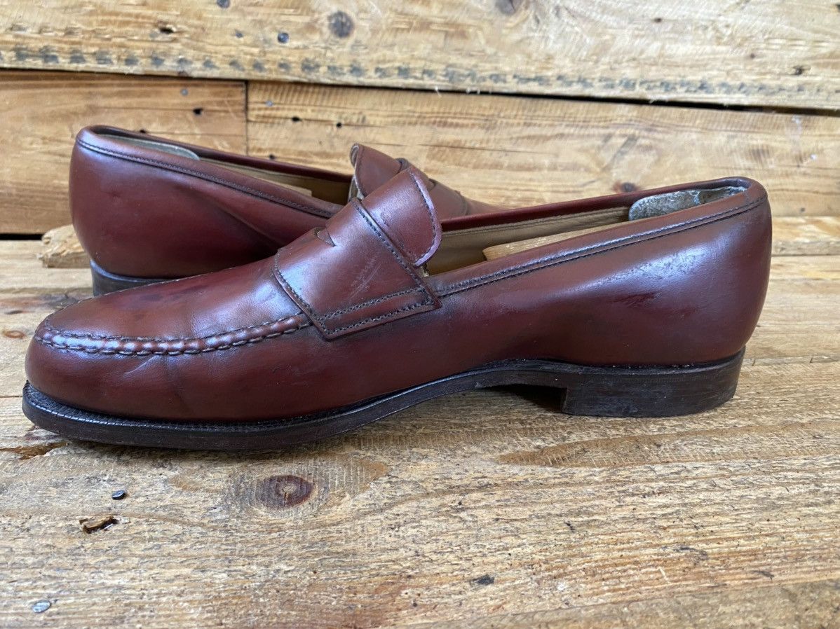 Crockett & Jones Crockett and jones Boston penny leather loafers sz Uk8G Size US 9 / EU 42 - 13 Thumbnail