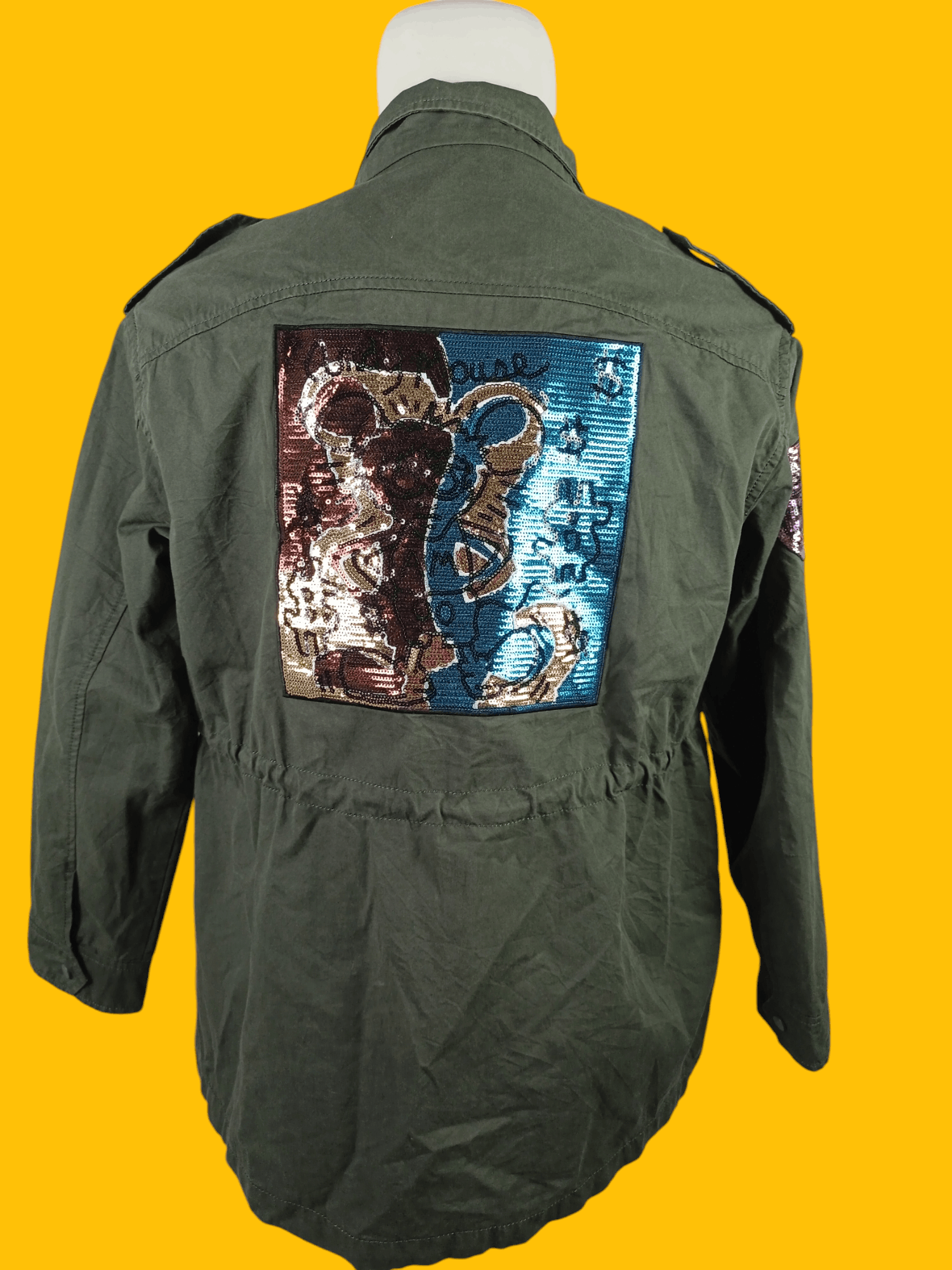 Designer × Japanese Brand × Keith Haring GGPX X KEITH HARING ANDY MOUSE Parka Jacket Size US M / EU 48-50 / 2 - 24 Thumbnail