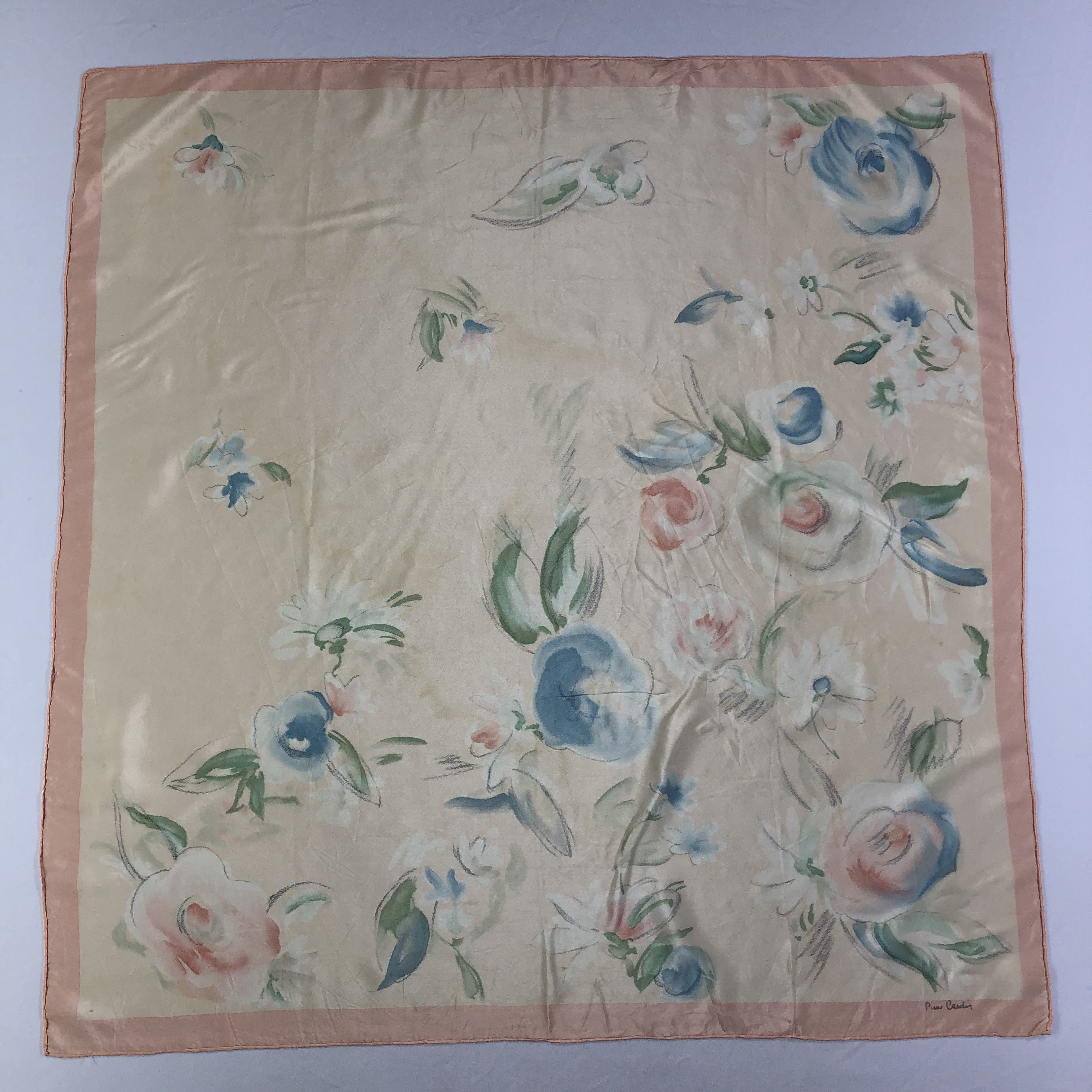 Pierre Cardin × Vintage Vintage Pierre Cardin Silk Scarf Size ONE SIZE - 2 Thumbnail
