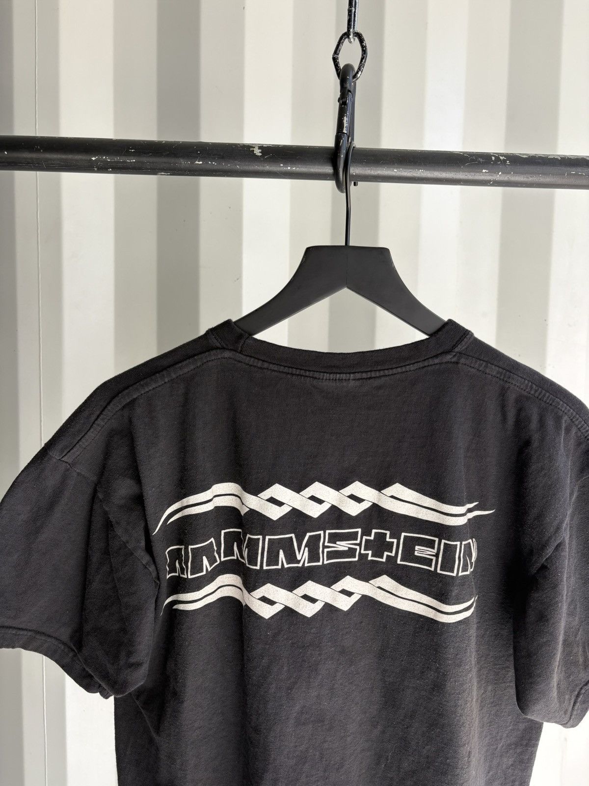 Band Tees Vintage Rammstein Shirt Faded Distressed Grunge Band Euro Size US L / EU 52-54 / 3 - 6 Thumbnail