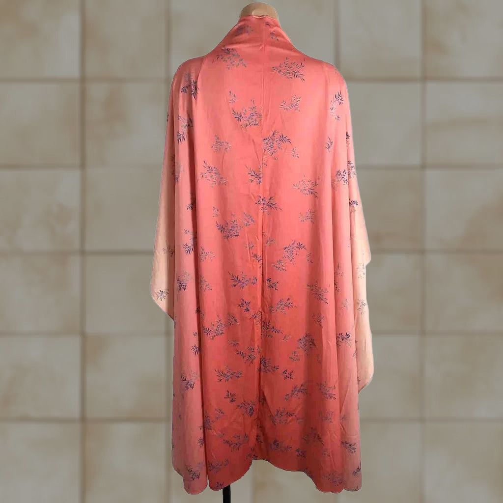 Pinko VTG 1970s Sand Pebble Of Hawaii Floral Maxi Wrap Sarong Dress Pink HW Floral Wrap Maxi Sand Pebble Of Hawaii Womens One Size Regular Polyester Tie NM Size ONE SIZE - 1 Thumbnail