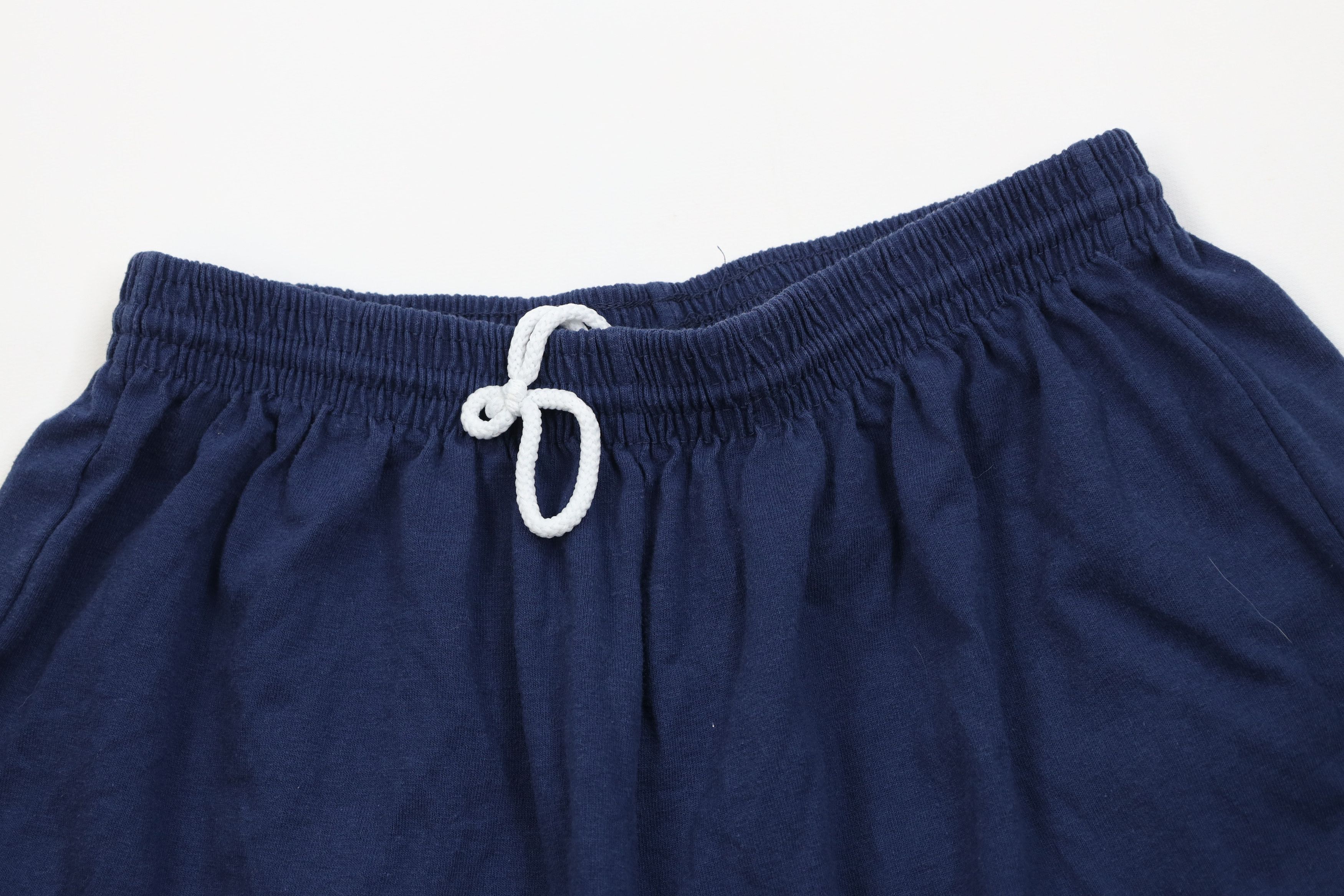 Vintage Vintage 90s Y2K Above Knee Police Academy Shorts Navy Blue Size US 34 / EU 50 - 2 Thumbnail