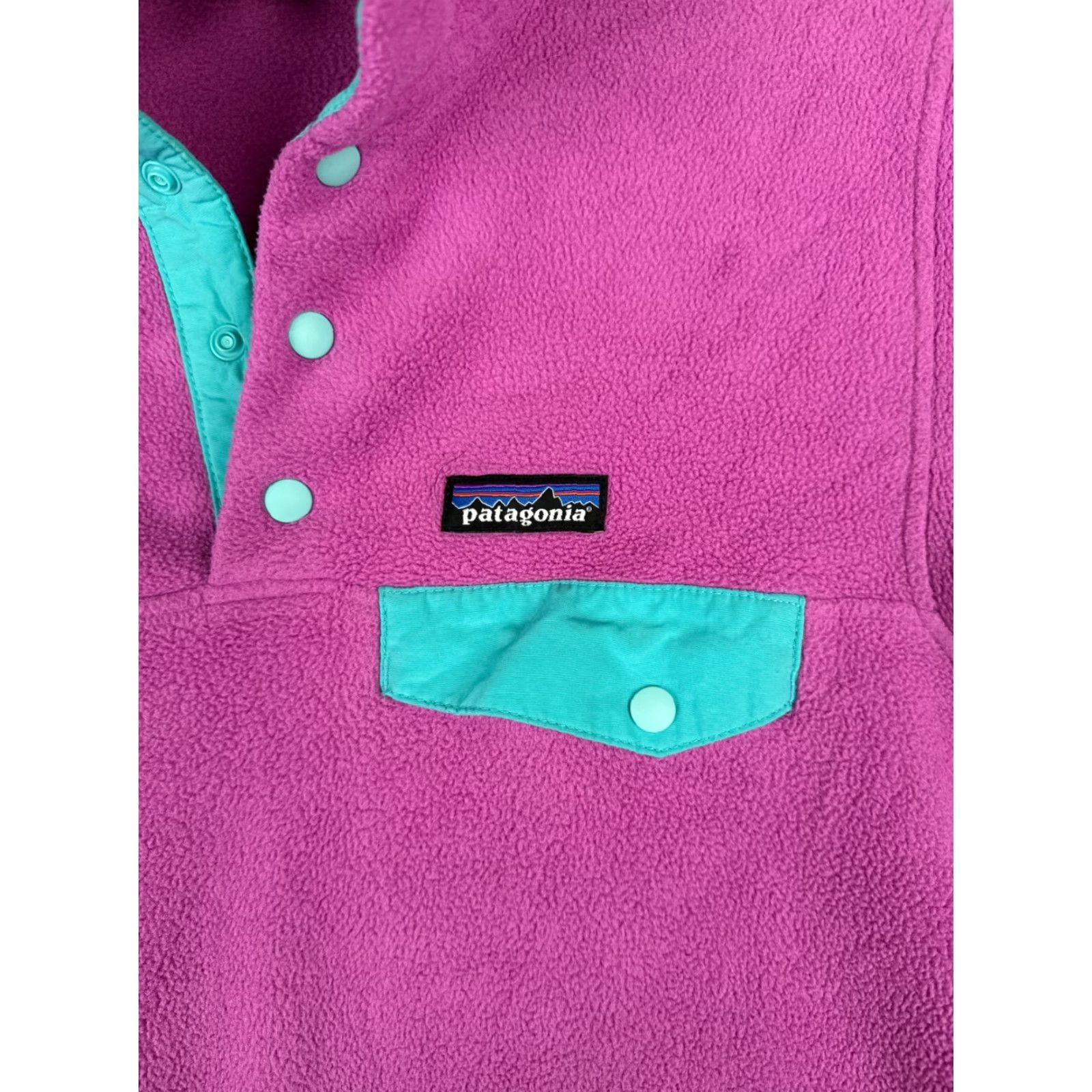 Patagonia Patagonia Sweatshirt Womens Small Pink Lightweight Synchilla Snap-T Fleece Pullover Size S / US 4 / IT 40 - 6 Thumbnail