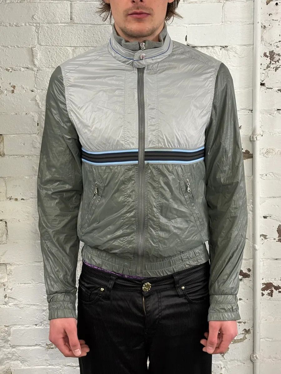 Dolce & Gabbana 2000s Dolce & Gabbana Khaki & Beige Track Jacket Size US M / EU 48-50 / 2 - 2 Thumbnail