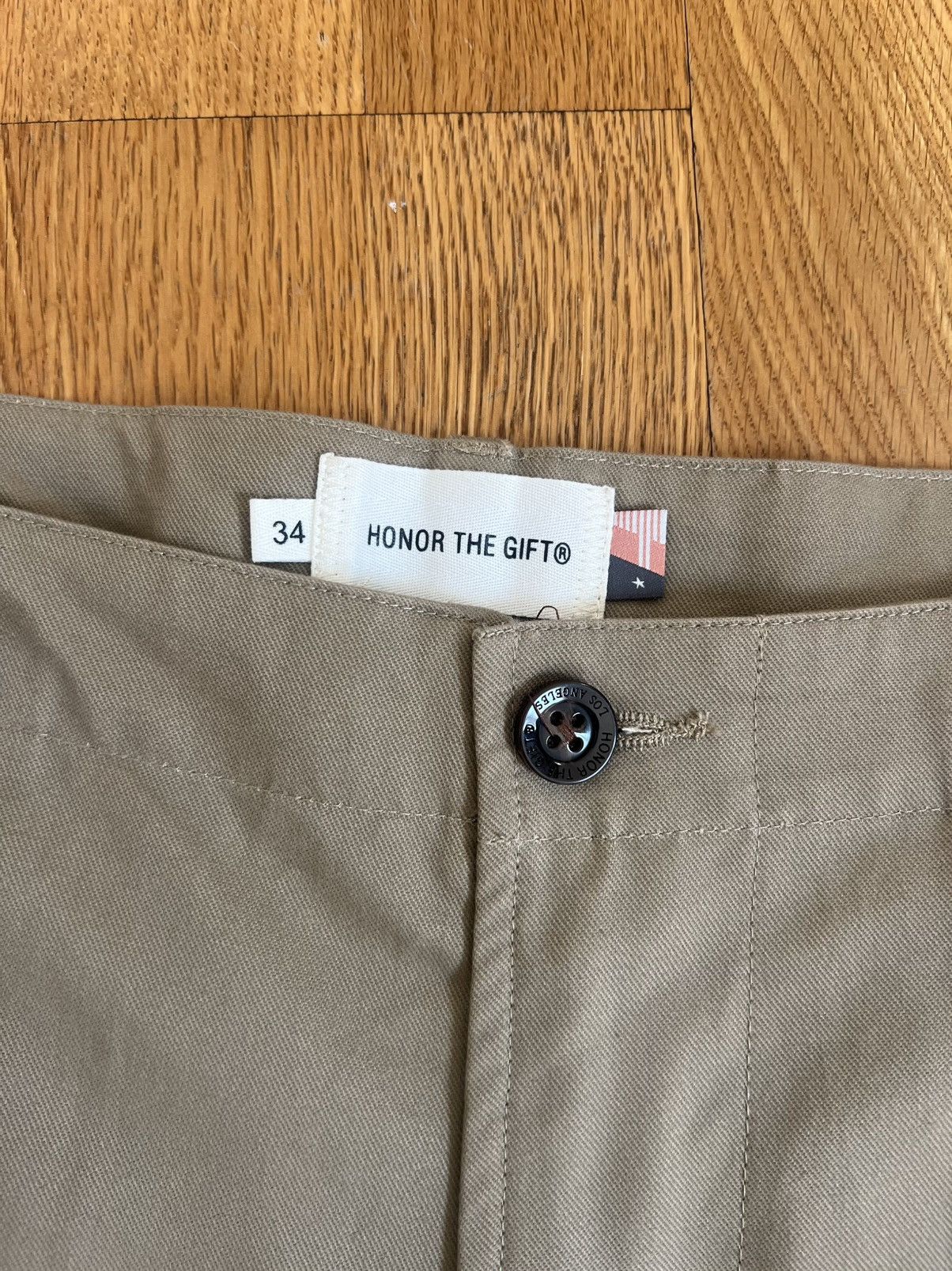 Honor the Gift honor the gift khaki shorts Size US 34 / EU 50 - 3 Thumbnail