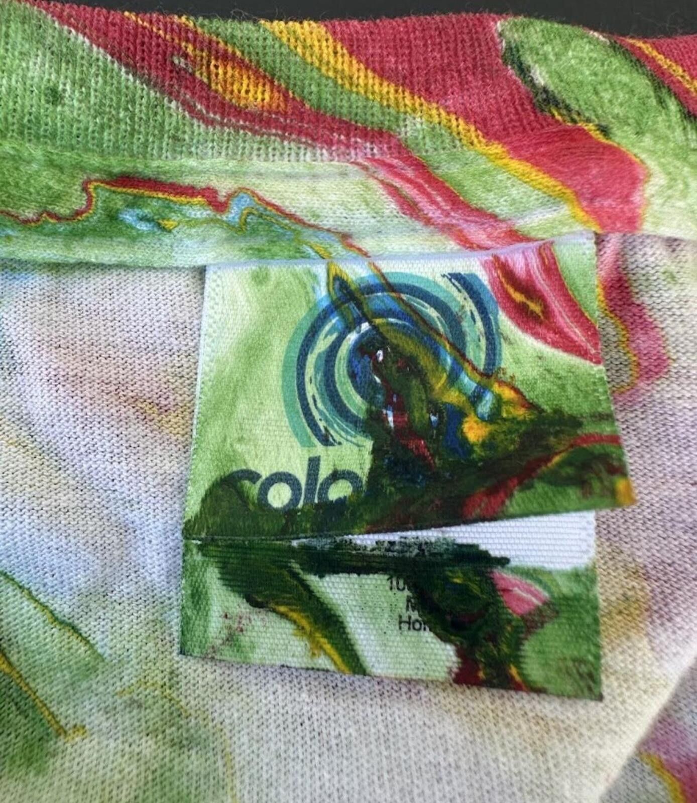 Colombo Abstract Swirl Art Print Tee Size US M / EU 48-50 / 2 - 3 Thumbnail