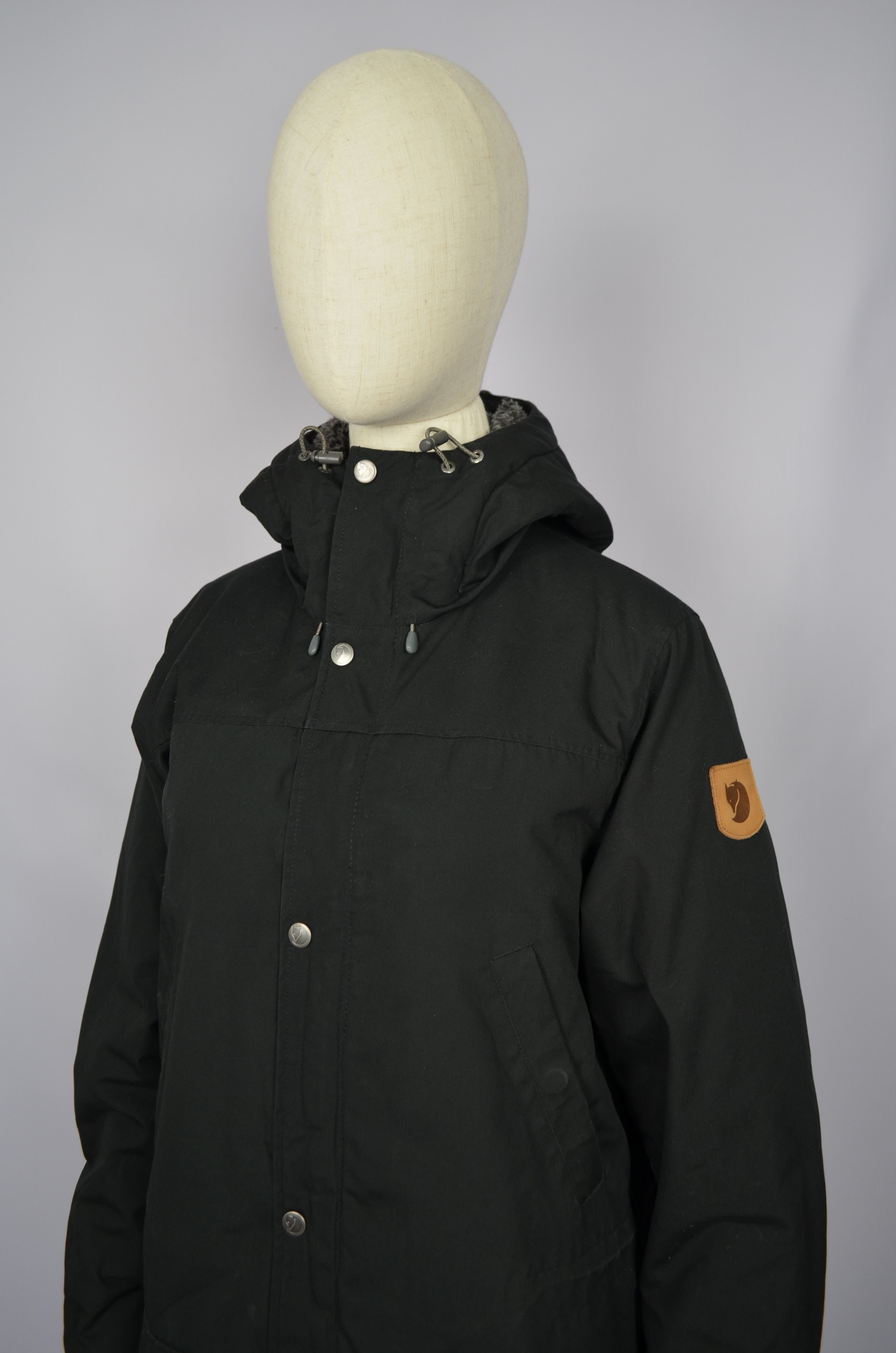 Fjallraven Fjallraven Greenland Winter Parka Black G-1000 Jacket Size L Size L / US 10 / IT 46 - 3 Thumbnail