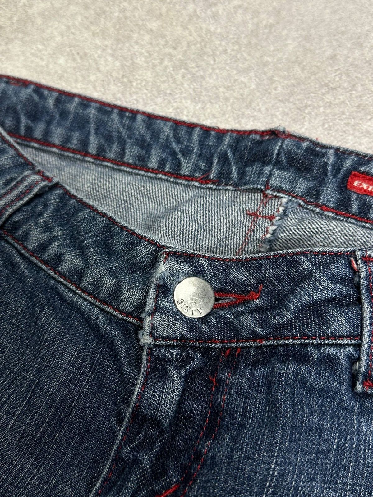 Japanese Brand Vintage Miss Sixty Extra Low Tommy Flared Womans Jeans 28 Size 28" / US 6 / IT 42 - 6 Thumbnail