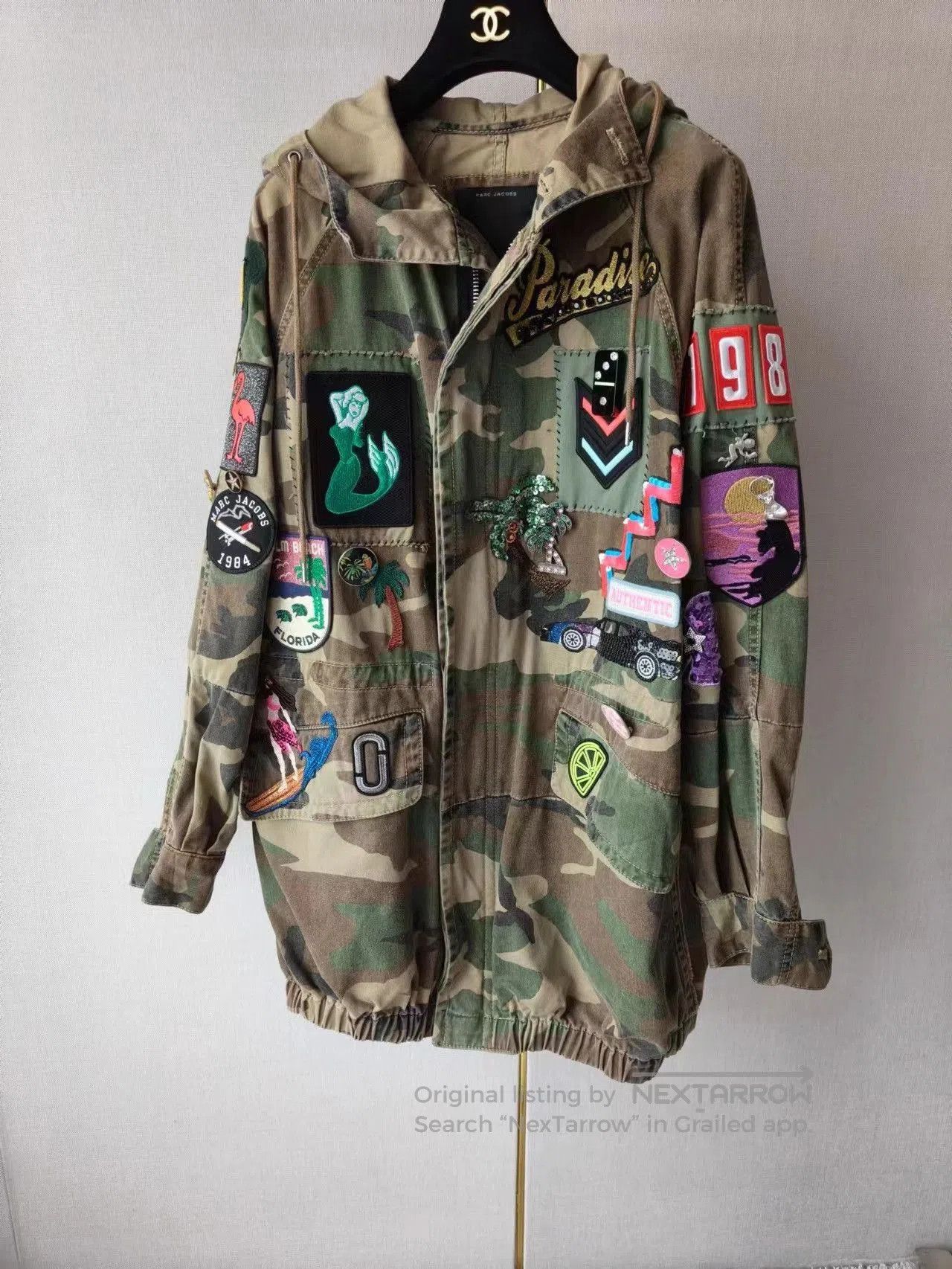 Marc Jacobs Marc Jacobs Camouflage Patch Coat. Size M / US 6-8 / IT 42-44 - 1 Thumbnail