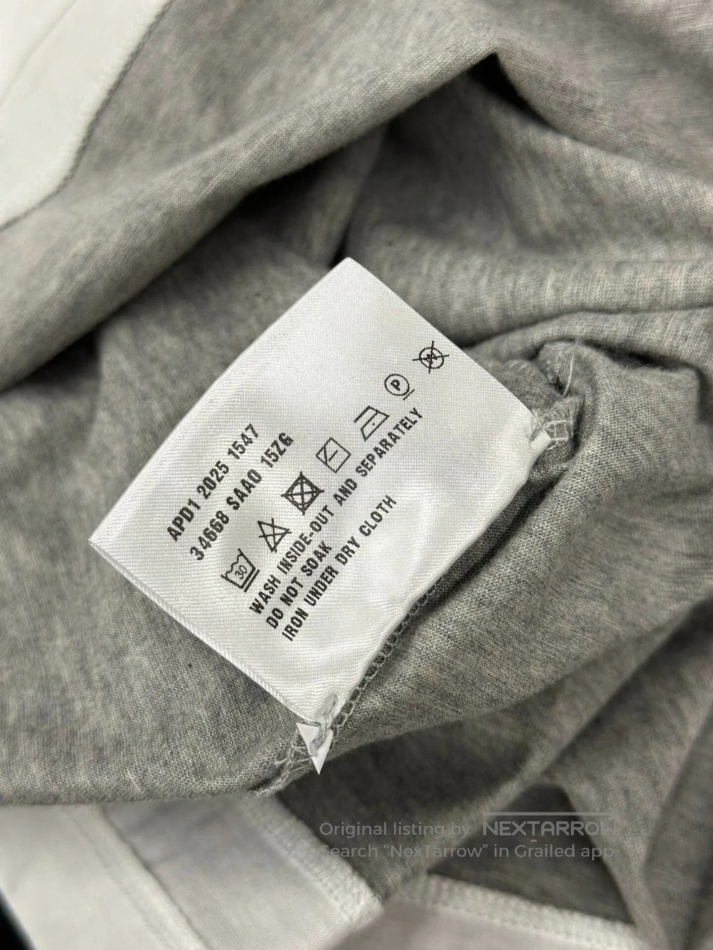 Prada gray long sleeve t. Size US M / EU 48-50 / 2 - 6 Thumbnail