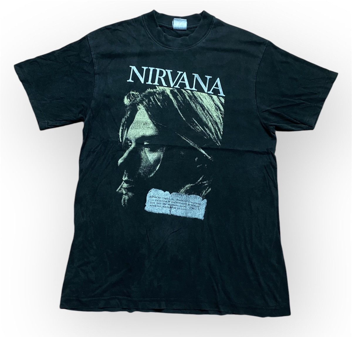 Kurt Cobain × Nirvana × Vintage Superb Rare Vintage 90s Nirvana 