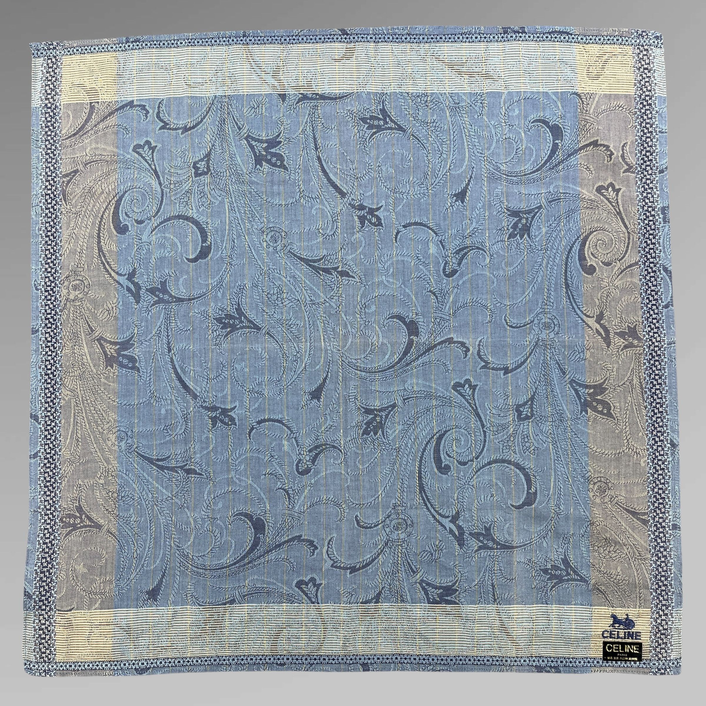 Vintage Vintage Celine Handkerchief / Bandana / Neckerchief B419 Size ONE SIZE - 2 Thumbnail