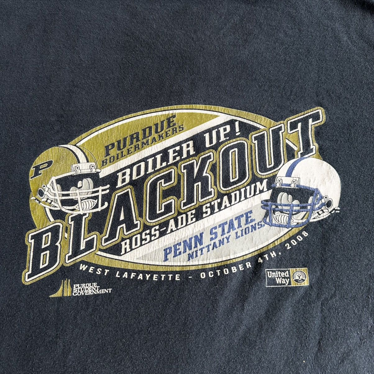 Other Purdue Football Shirt Tee Mens XL Blackout Game Penn State Size US XL / EU 56 / 4 - 8 Thumbnail