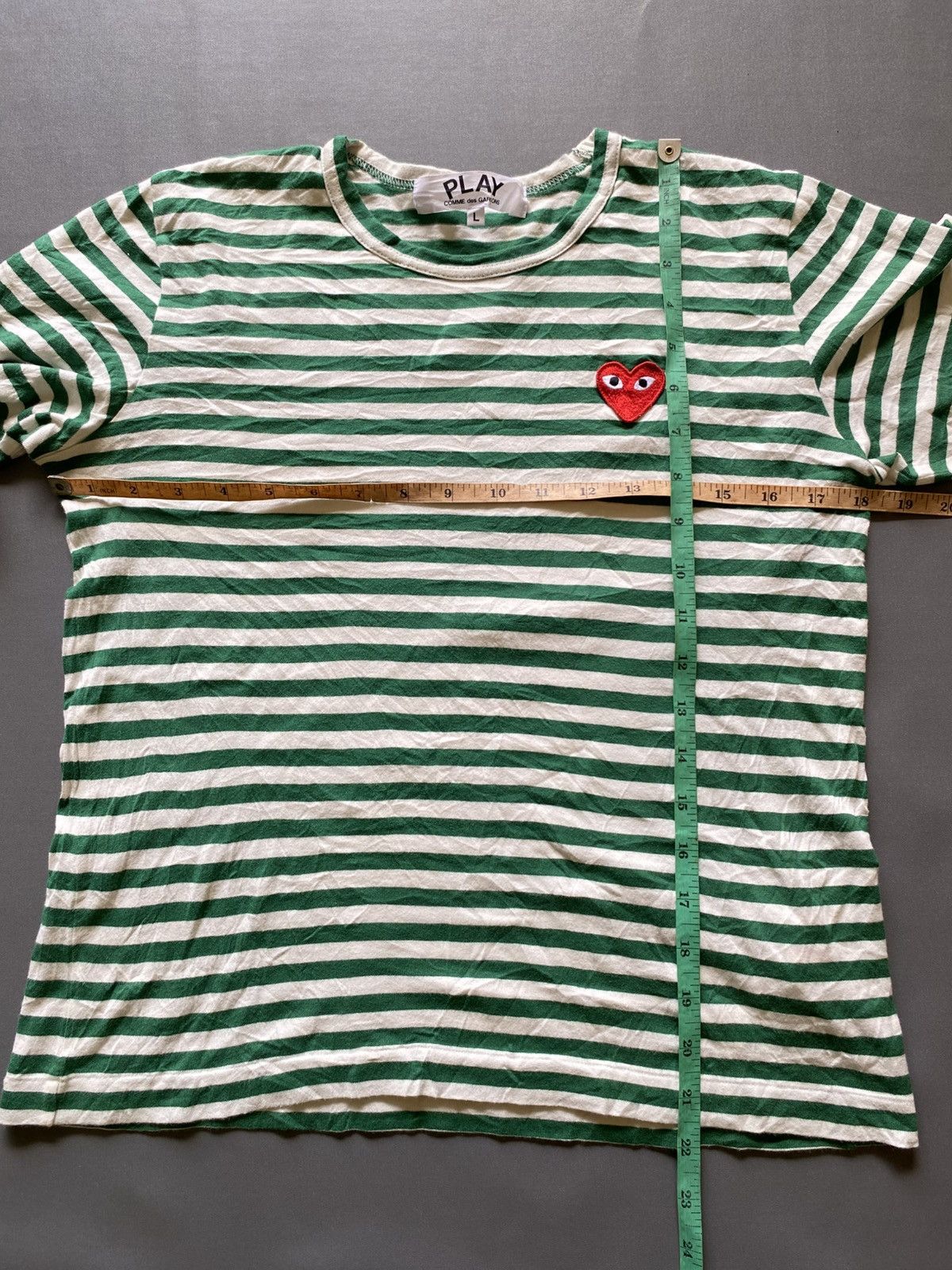 Comme des Garcons PLAY Comme des Garcons PLAY AD 2022/12 Longsleeve Tshirt Size L / US 10 / IT 46 - 8 Thumbnail
