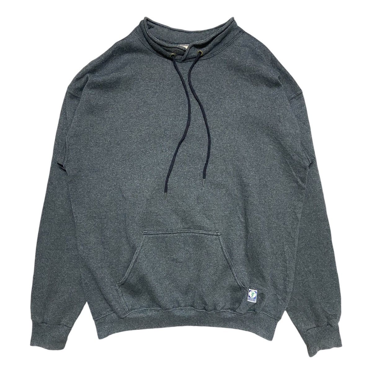 Russell Athletic × Vintage Vintage 80s Discus Athletic Plain Sweatshirt Size US L / EU 52-54 / 3 - 1 Thumbnail
