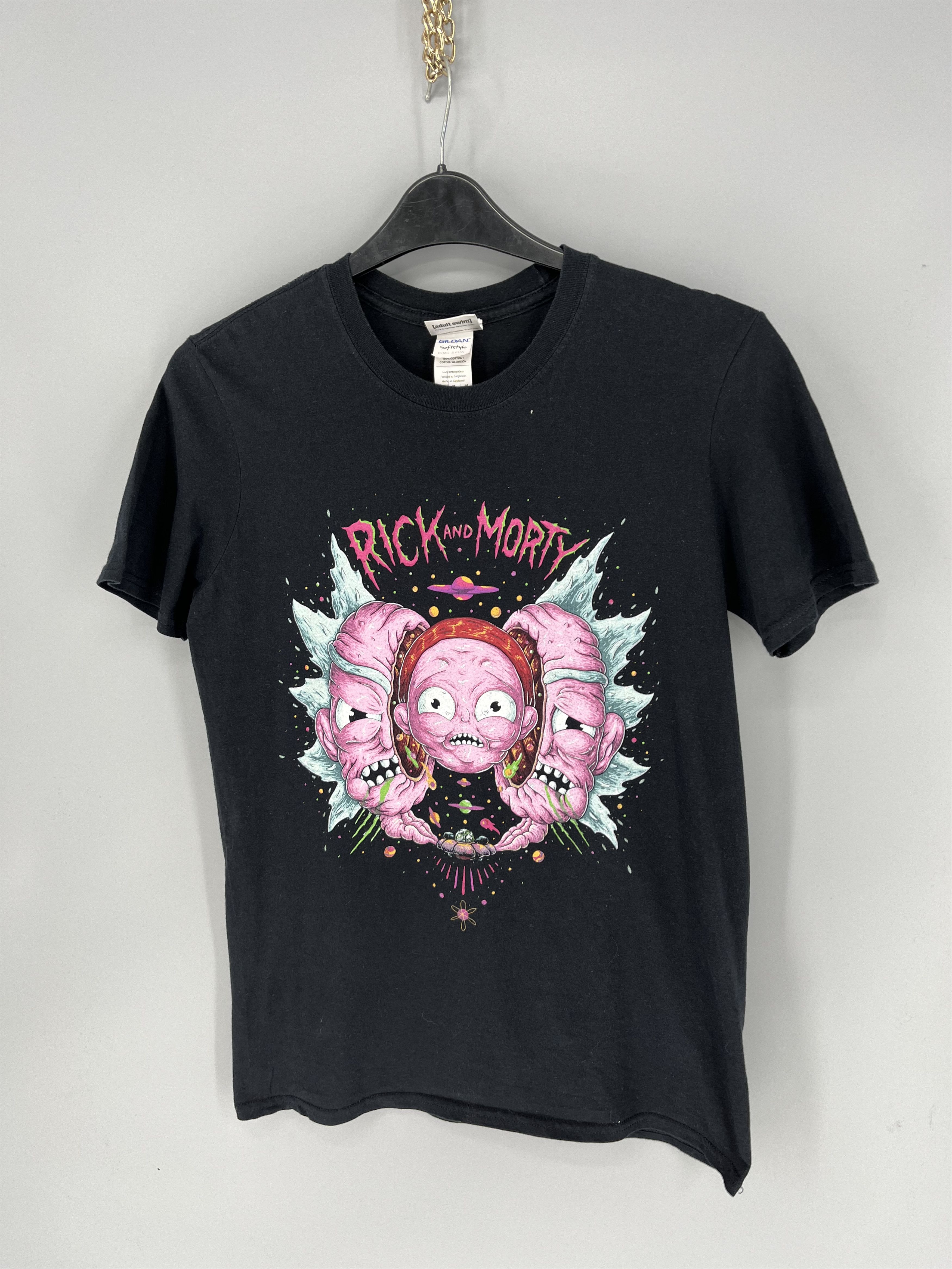 Vintage Vintage Y2K Adult Rick And Morty T-Shirt Size US S / EU 44-46 / 1 - 3 Thumbnail