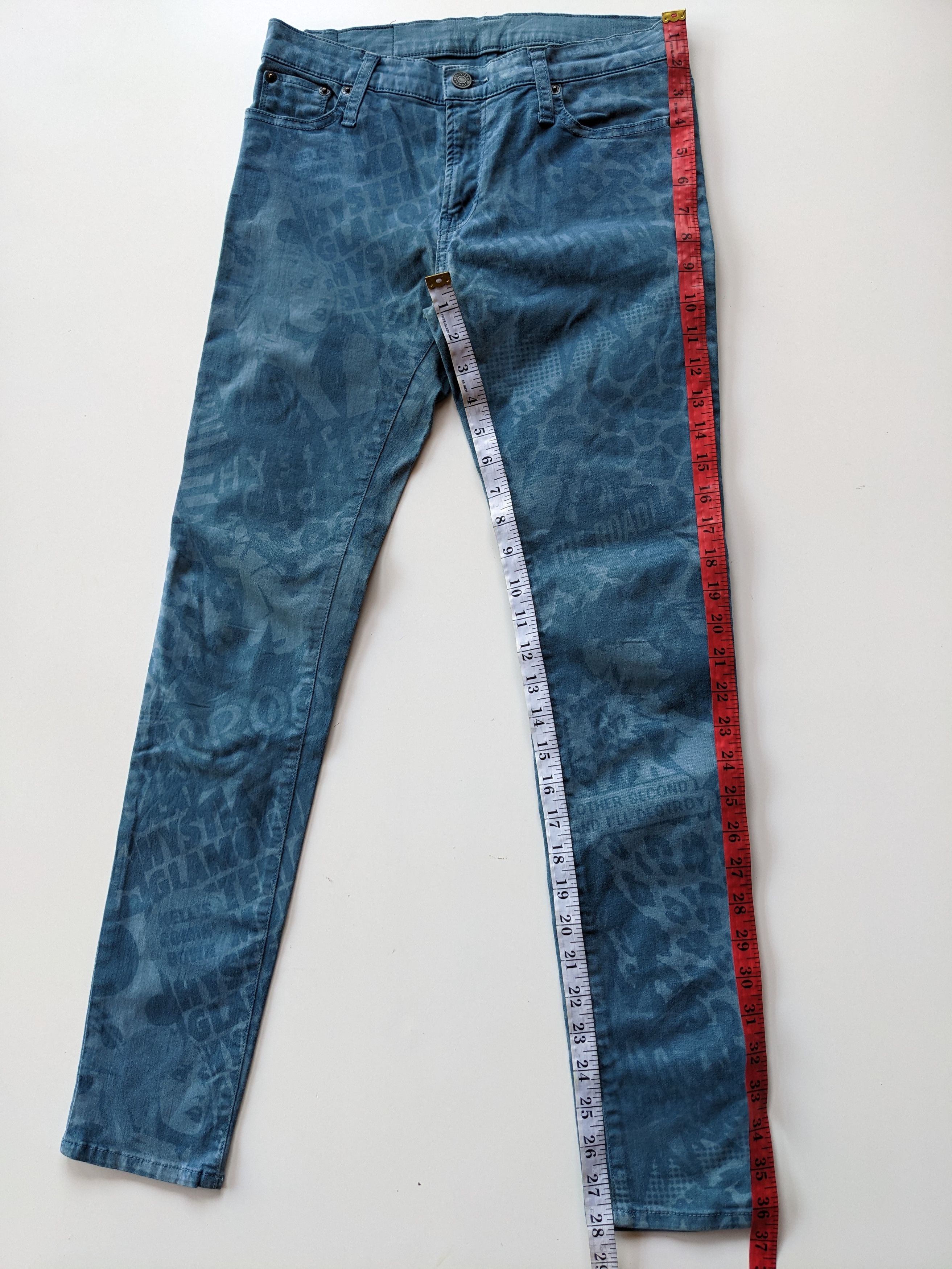 Hysteric Glamour Hysteric Glamour kinky AOP jeans Size 28" / US 6 / IT 42 - 10 Thumbnail