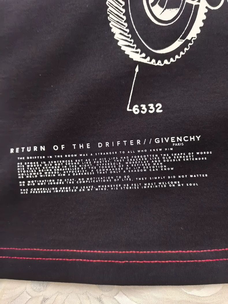 Givenchy Givenchy Black T-Shirt / Size M, Chest 116CM, Length Size US M / EU 48-50 / 2 - 3 Thumbnail