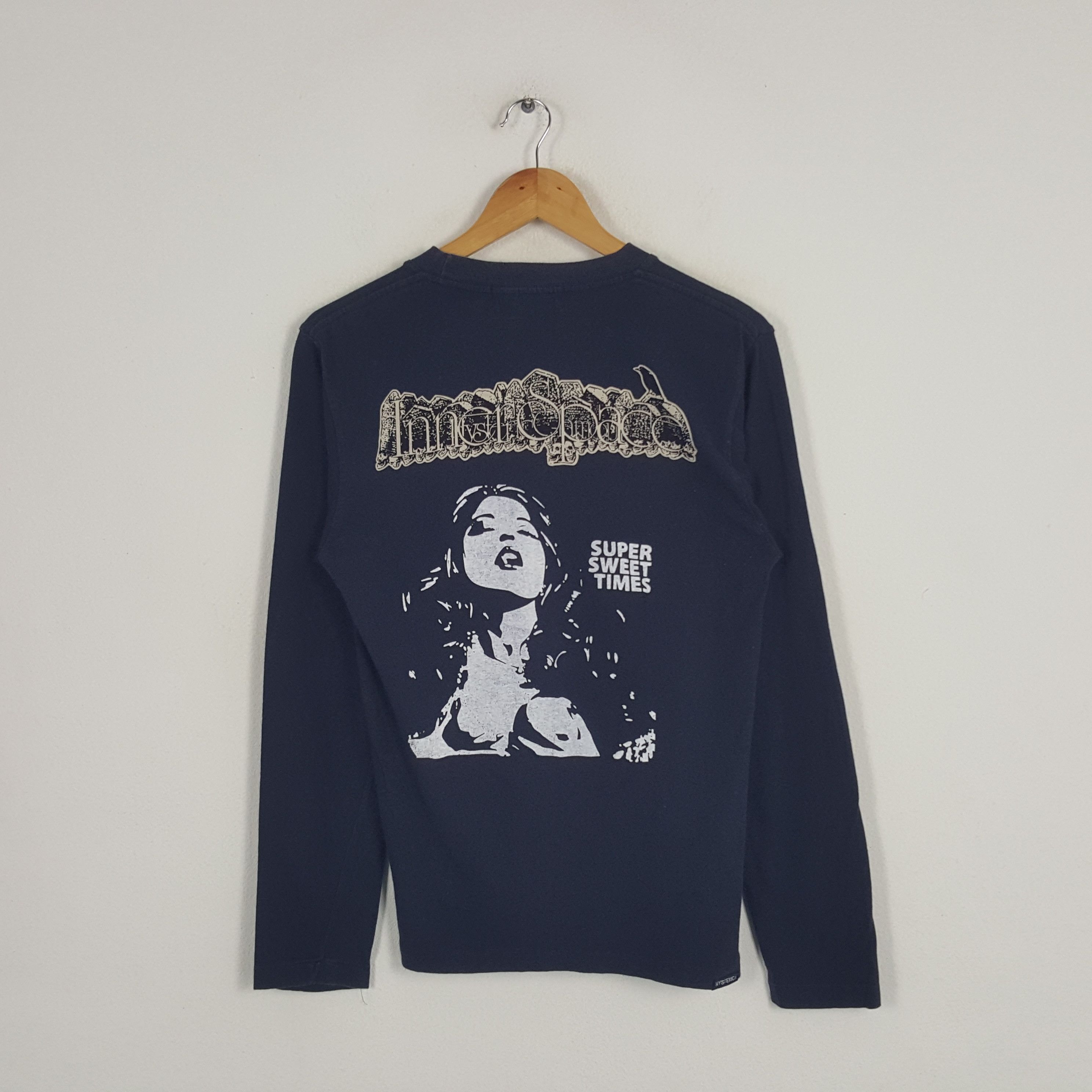 Hysteric Glamour Vintage Hysteric Glamour Japanese Brand Inner Space Tshirt Size US S / EU 44-46 / 1 - 1 Thumbnail