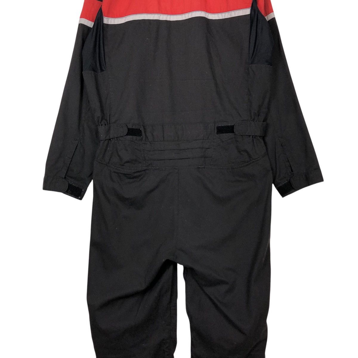 Japanese Brand 📌Vintage Overall Worker Racing Nissan Big Logo Spell Out Size US 38 / EU 54 - 14 Thumbnail