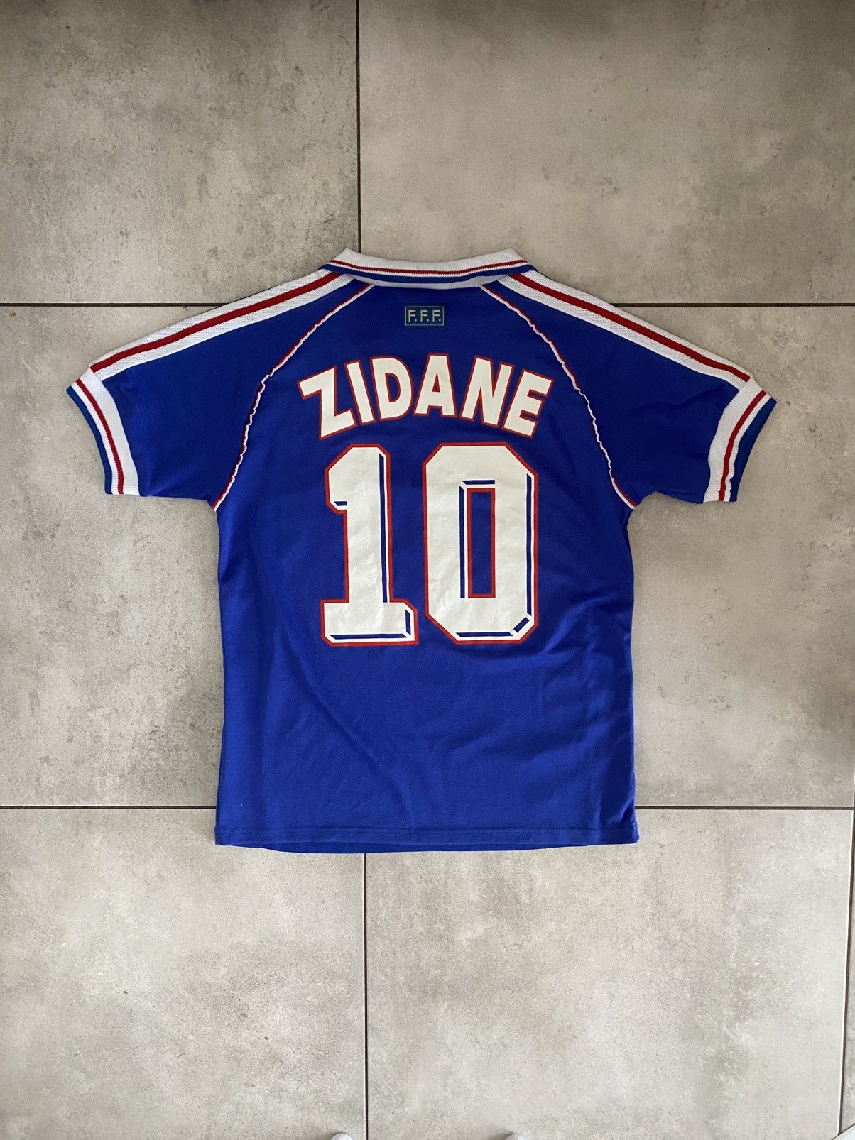 Adidas × Vintage Adidas Zidane France Jersey World cup france 1998 98 Size US M / EU 48-50 / 2 - 1 Thumbnail