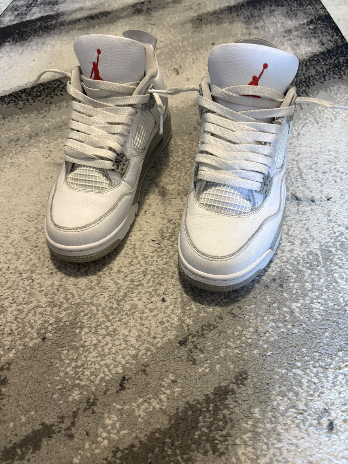 Jordan Brand Jordan 4 Retro “White Oreo” (2021) – EU 43– Great Con.+ Box Size US 10 / EU 43 - 3 Thumbnail