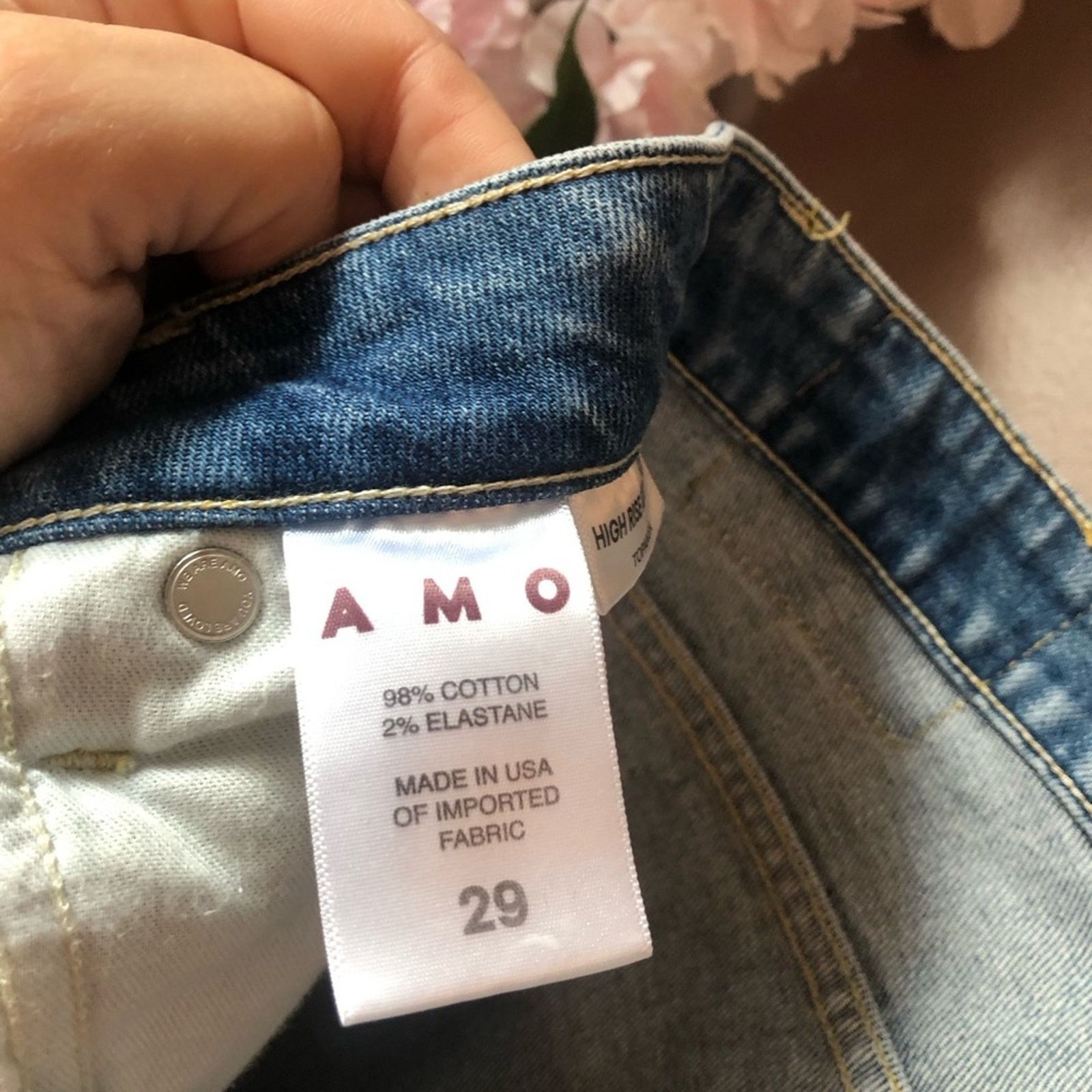 Other AMO (needs no introduction)Hi rise kick crop Size 26" / US 2 / IT 38 - 7 Thumbnail