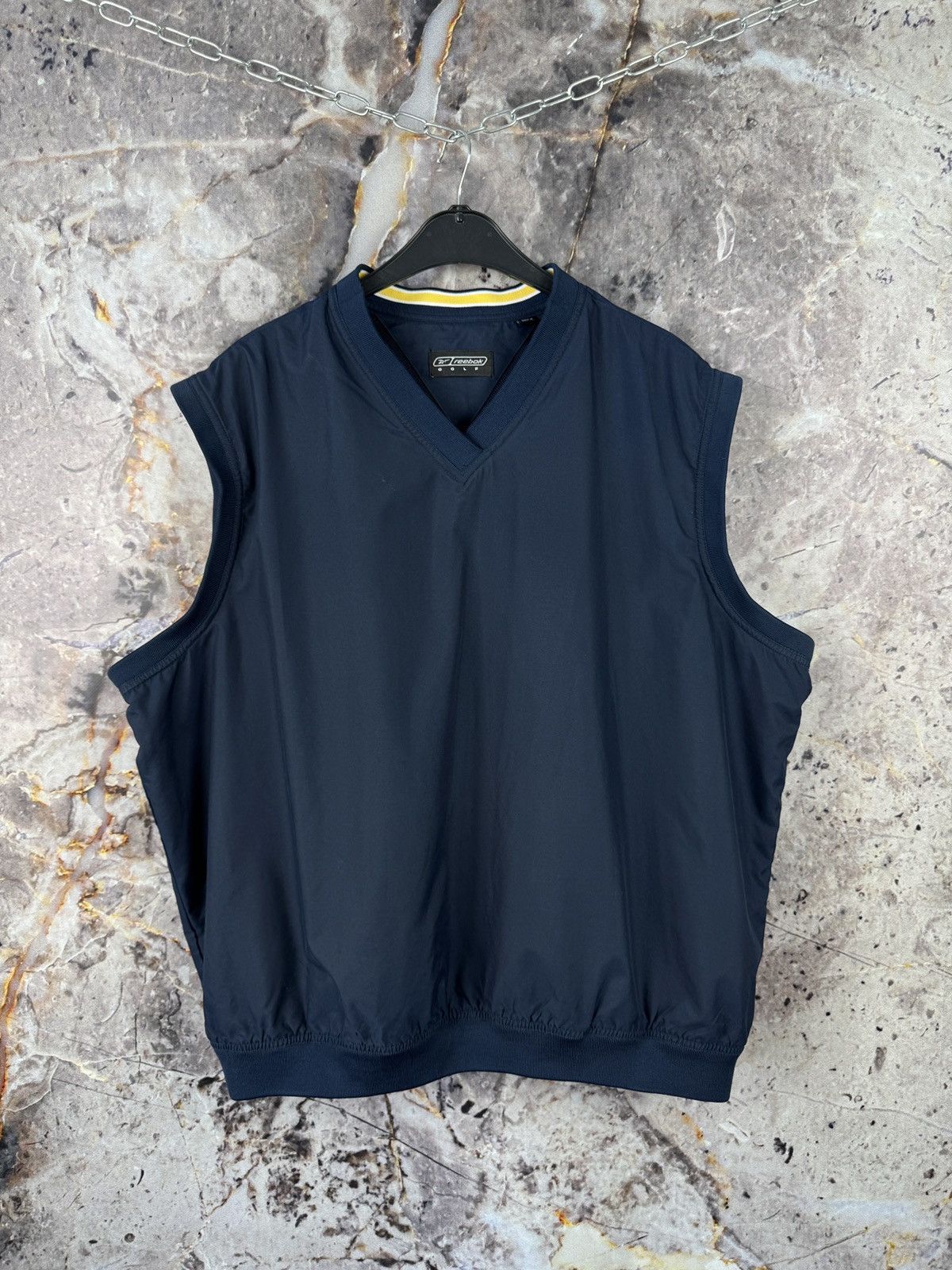 Reebok Men’s Reebok Golf Navy Sleeveless Vest Pullover Size XL Size US XL / EU 56 / 4 - 1 Thumbnail