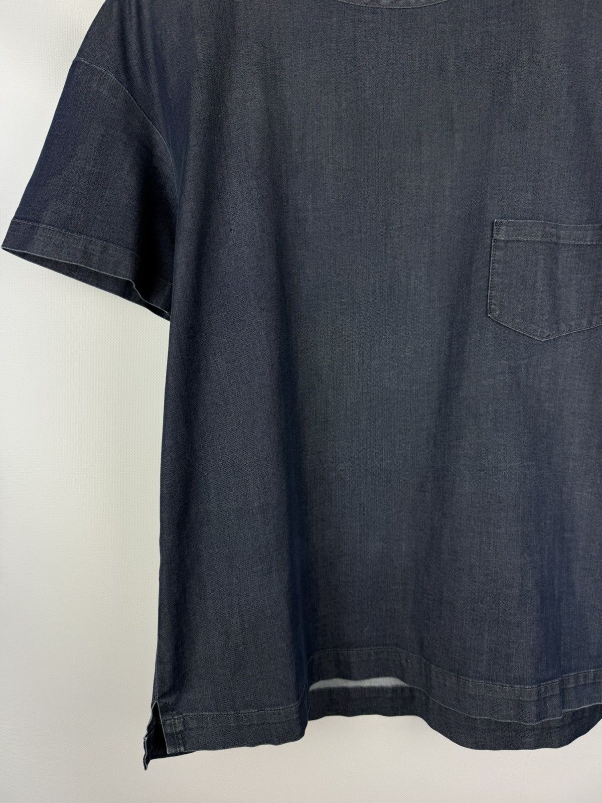 Japanese Brand × Takeo Kikuchi 525 Denim By Takeo Kikuchi Men’s Short Sleeve T Shirt Japan Size US M / EU 48-50 / 2 - 7 Thumbnail