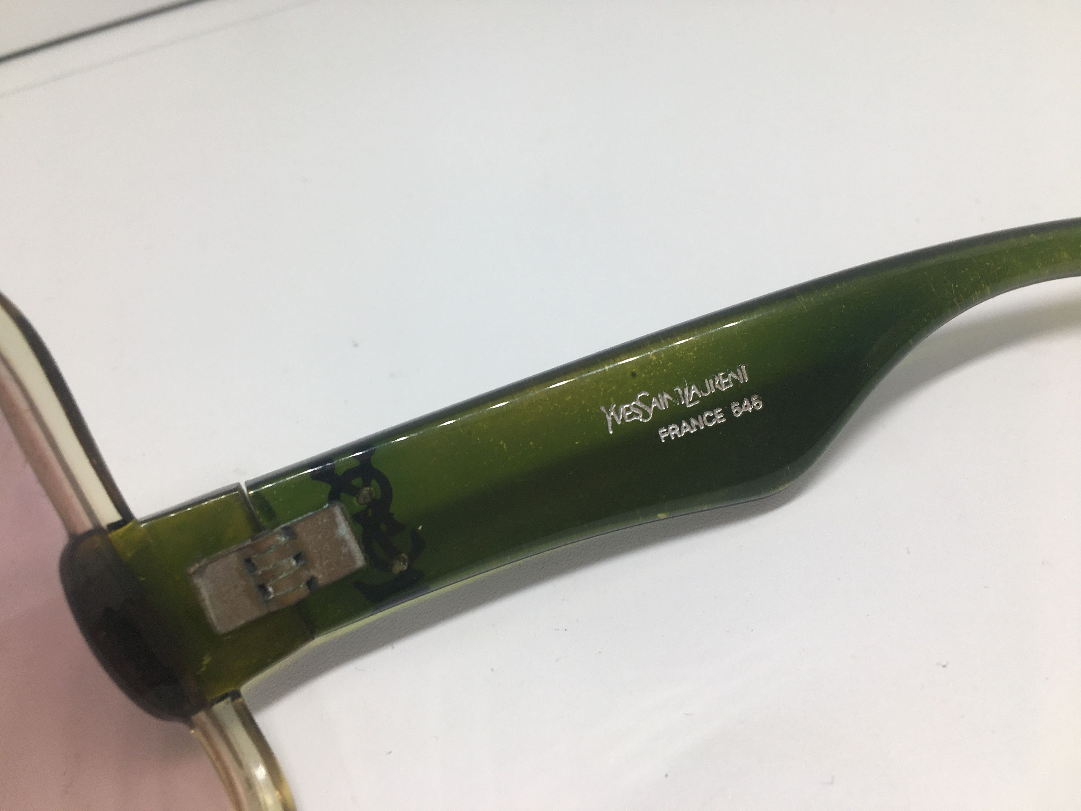 Yves Saint Laurent Vintage Yves Saint Laurent 545 Diva Sunglasses France Size ONE SIZE - 4 Thumbnail