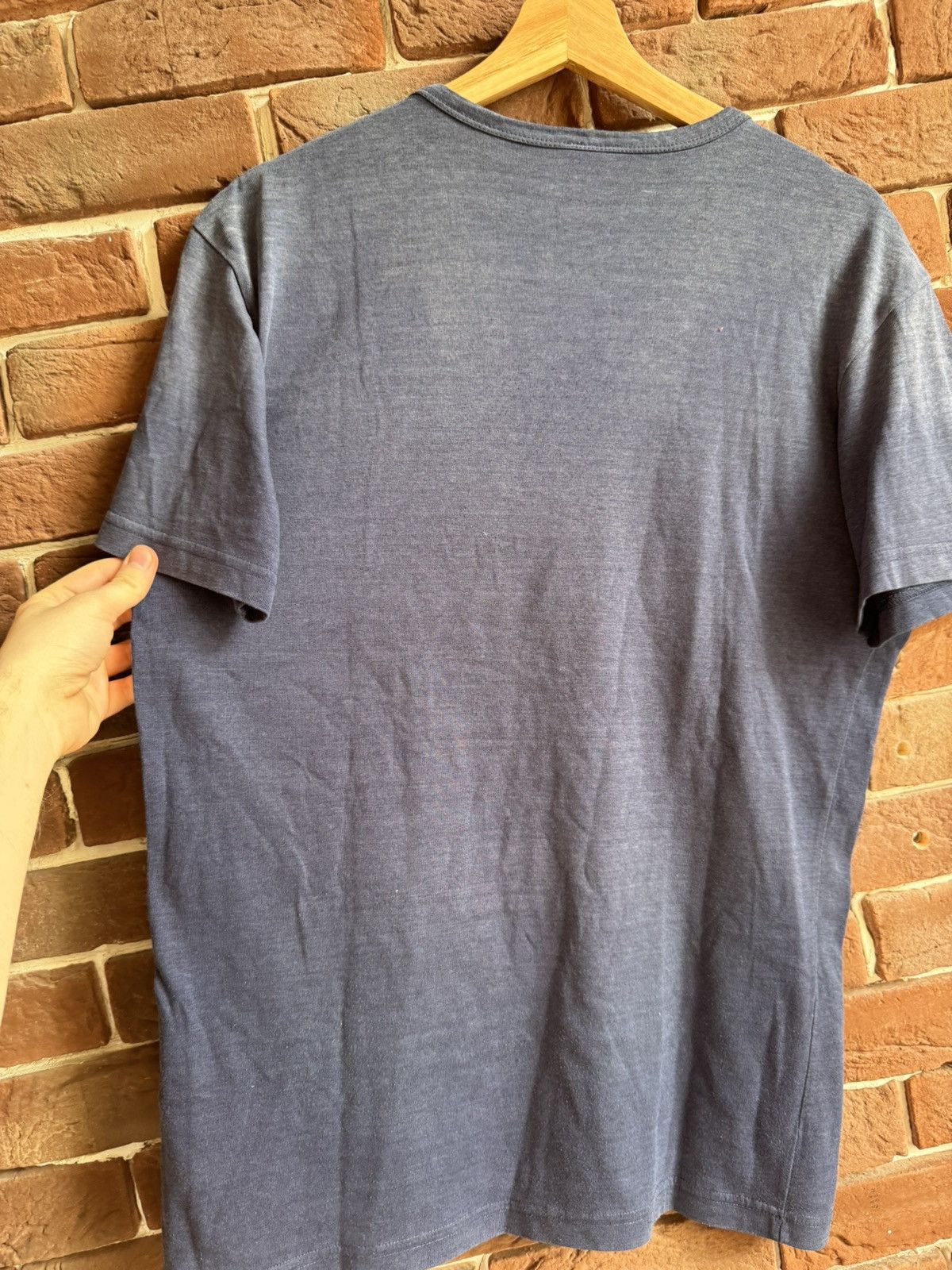 Adidas Vintage 80s Adidas USA Spellout Logo Sun Faded T Shirt Rare Size US L / EU 52-54 / 3 - 11 Thumbnail