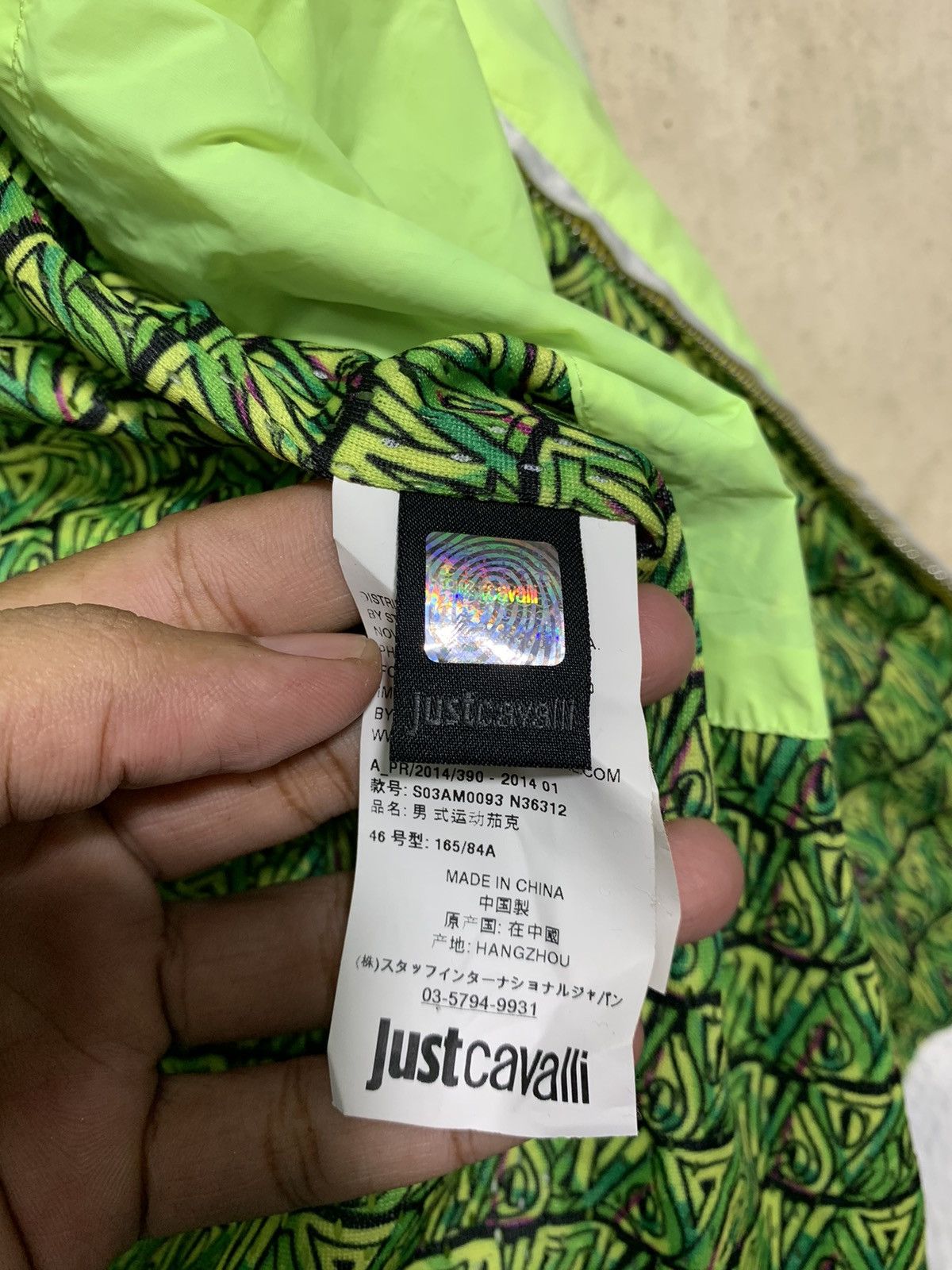 Just Cavalli 🔥JUST CAVALLI NYLON BIKERS JACKETS Size US M / EU 48-50 / 2 - 9 Thumbnail