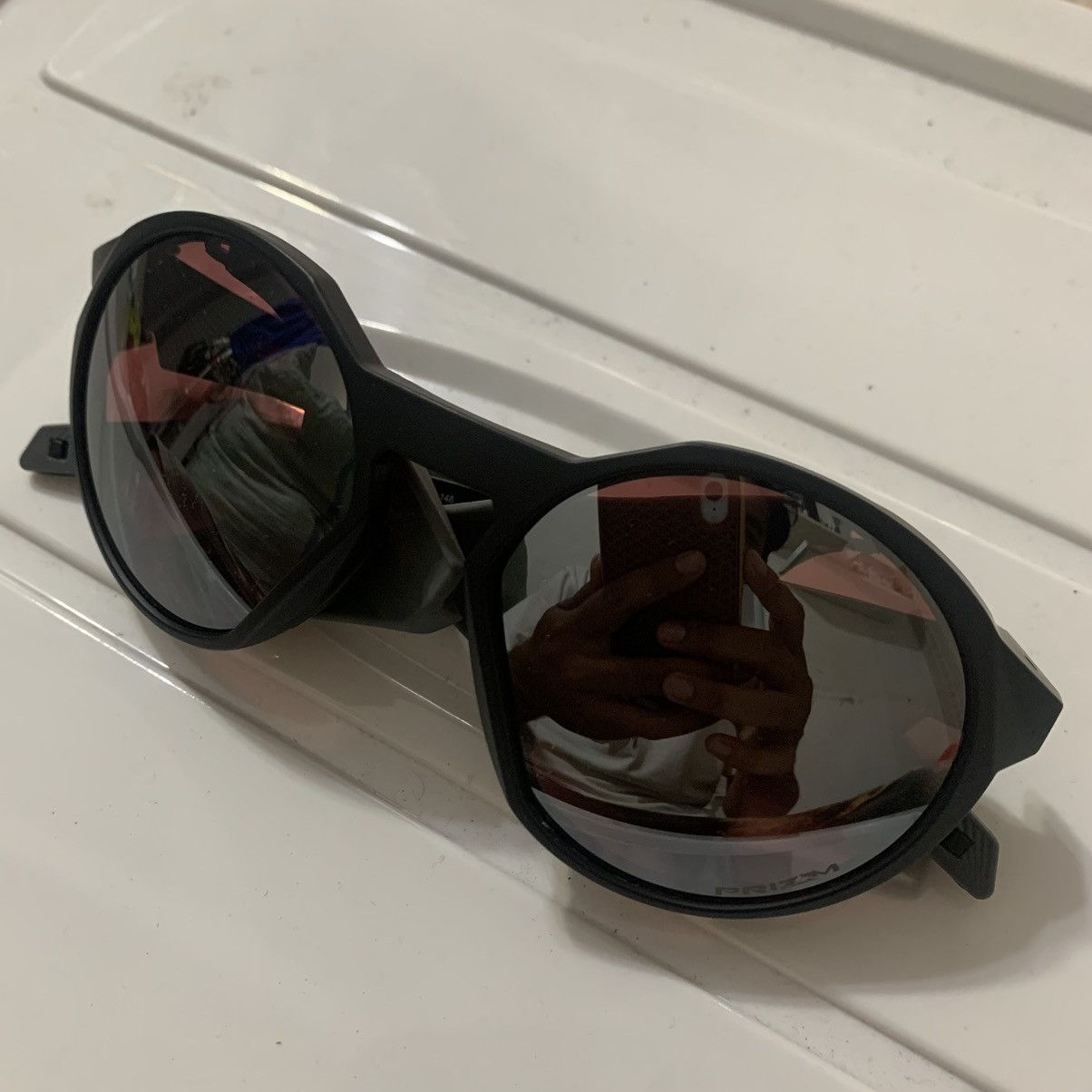 Oakley Rare Oakley Clifden Black Grey Sunglasses Size ONE SIZE - 1 Thumbnail