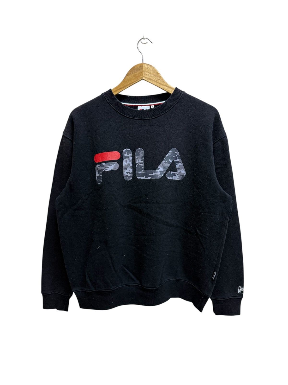 Fila Fila Biglogo Camo Logo Sweatshirt Size US L / EU 52-54 / 3 - 1 Thumbnail