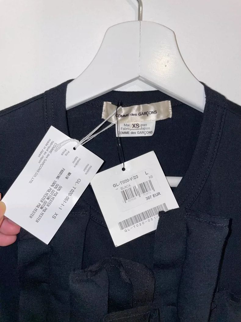 Comme des Garcons Comme Des Garcons Round neck deconstructive vest Nextarrow- Size XS / US 0-2 / IT 36-38 - 2 Thumbnail