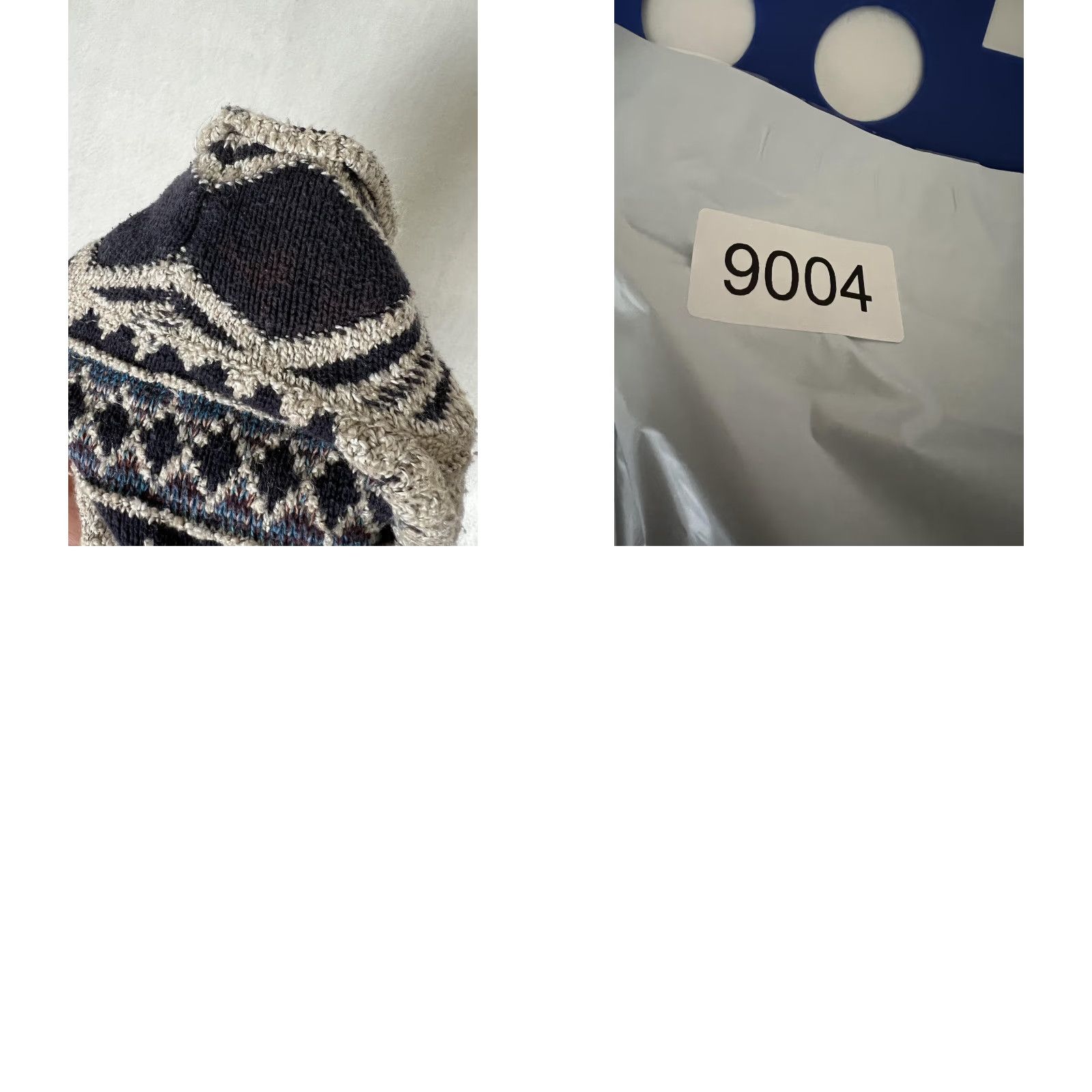 Lucky Brand Lucky Brand Cardigan Sweater Womens XS/S Beige Blue Open Front Aztec Knit - Geometric Open Front Pockets Shawl Collar Long Sleeve Knit Body Size S / US 4 / IT 40 - 8 Thumbnail